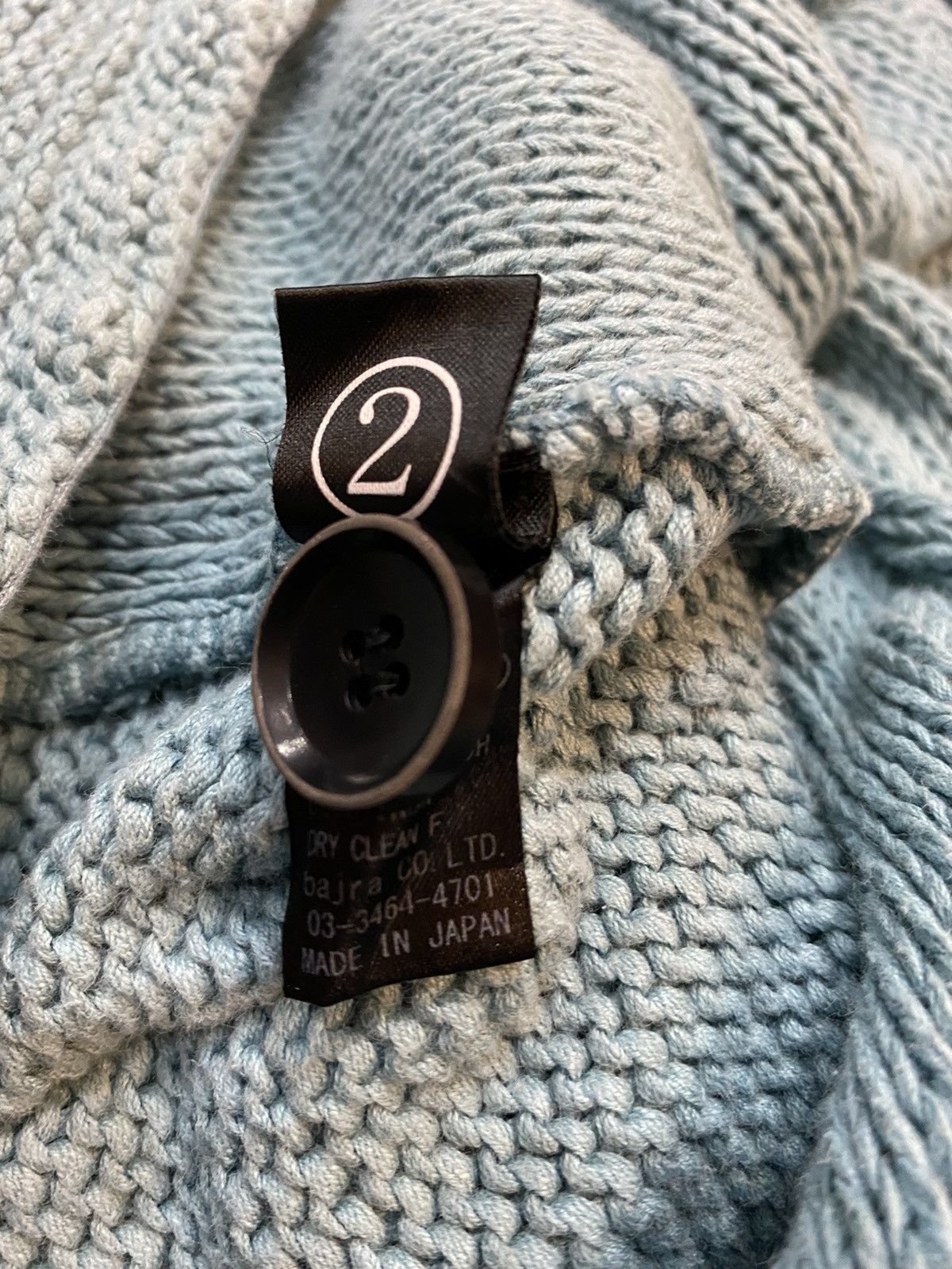 Bajra × If Six Was Nine × KMRii BAJRA Japan open 3D cable knit mesh cardigan Size US M / EU 48-50 / 2 - 10 Thumbnail