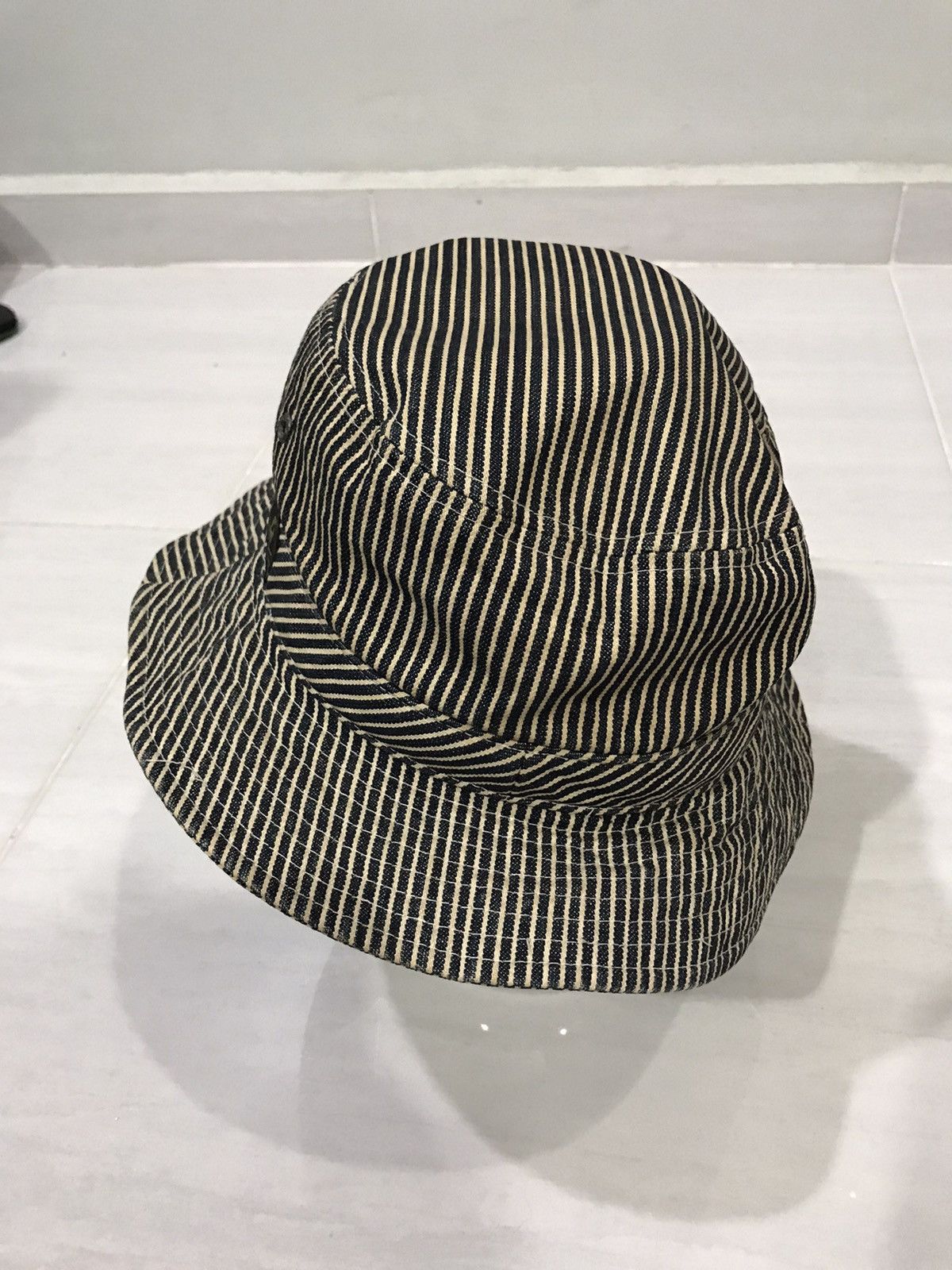 ABAHOUSE × Japanese Brand Abahouse Japan Hickory Stylish Bucket Hat Size ONE SIZE - 3 Thumbnail