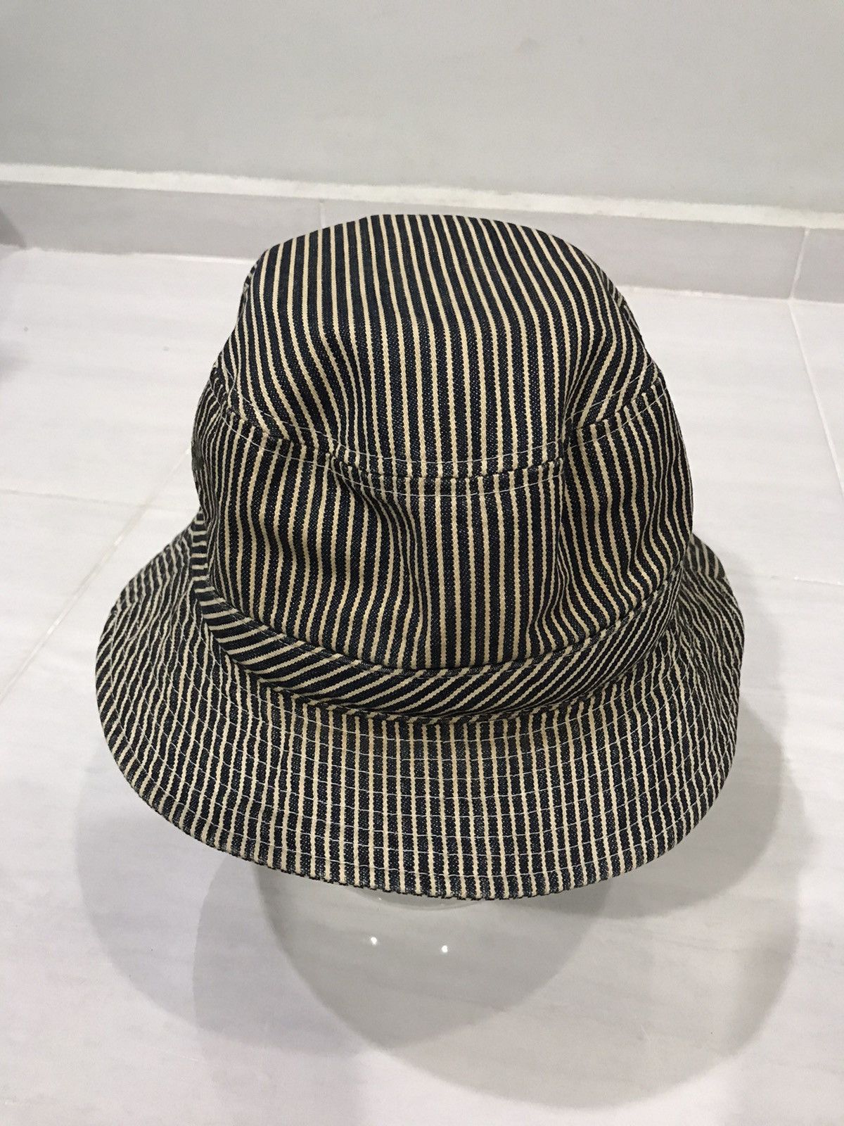 ABAHOUSE × Japanese Brand Abahouse Japan Hickory Stylish Bucket Hat Size ONE SIZE - 5 Thumbnail