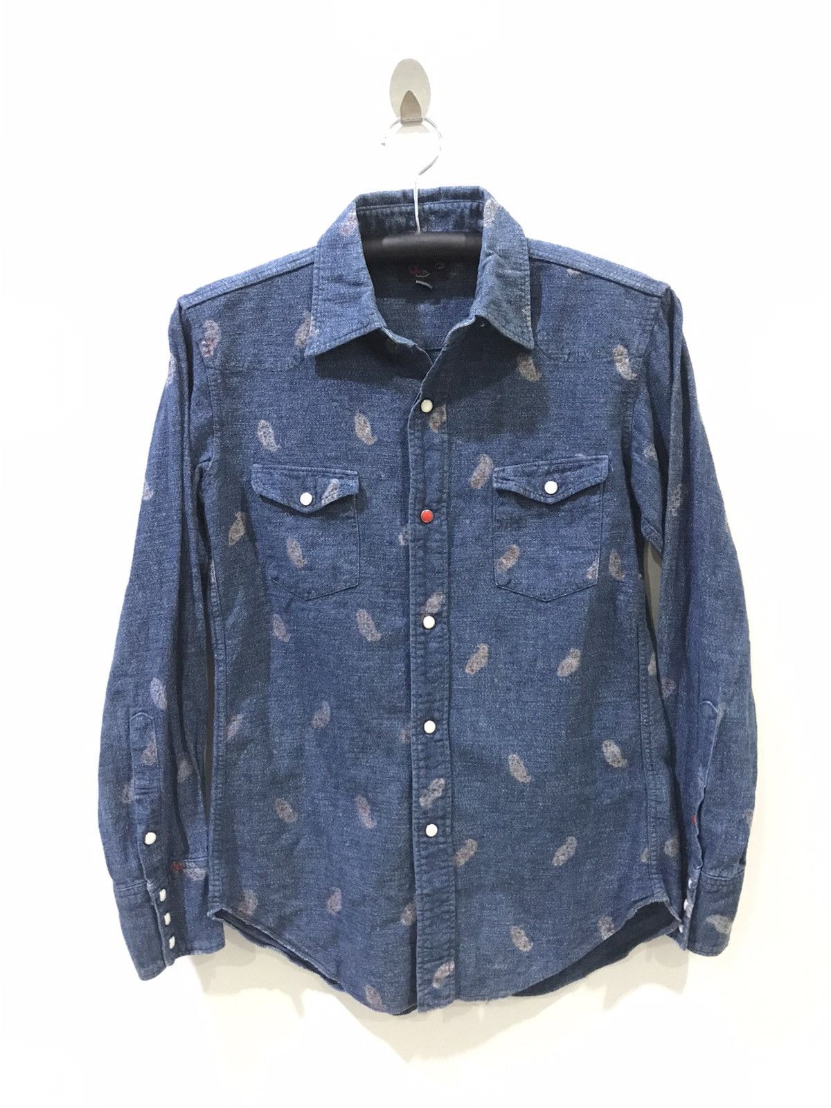 45rpm top Denim Western Shirt