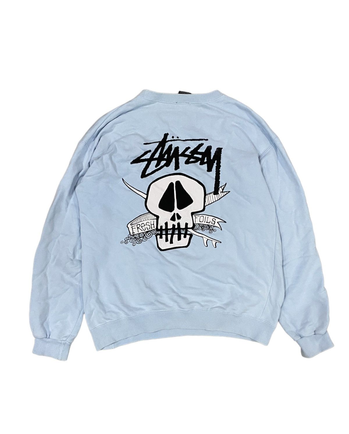 Stussy 1998 Stussy iconic suft skull sweatshirt Size US M / EU 48-50 / 2 - 1 Thumbnail