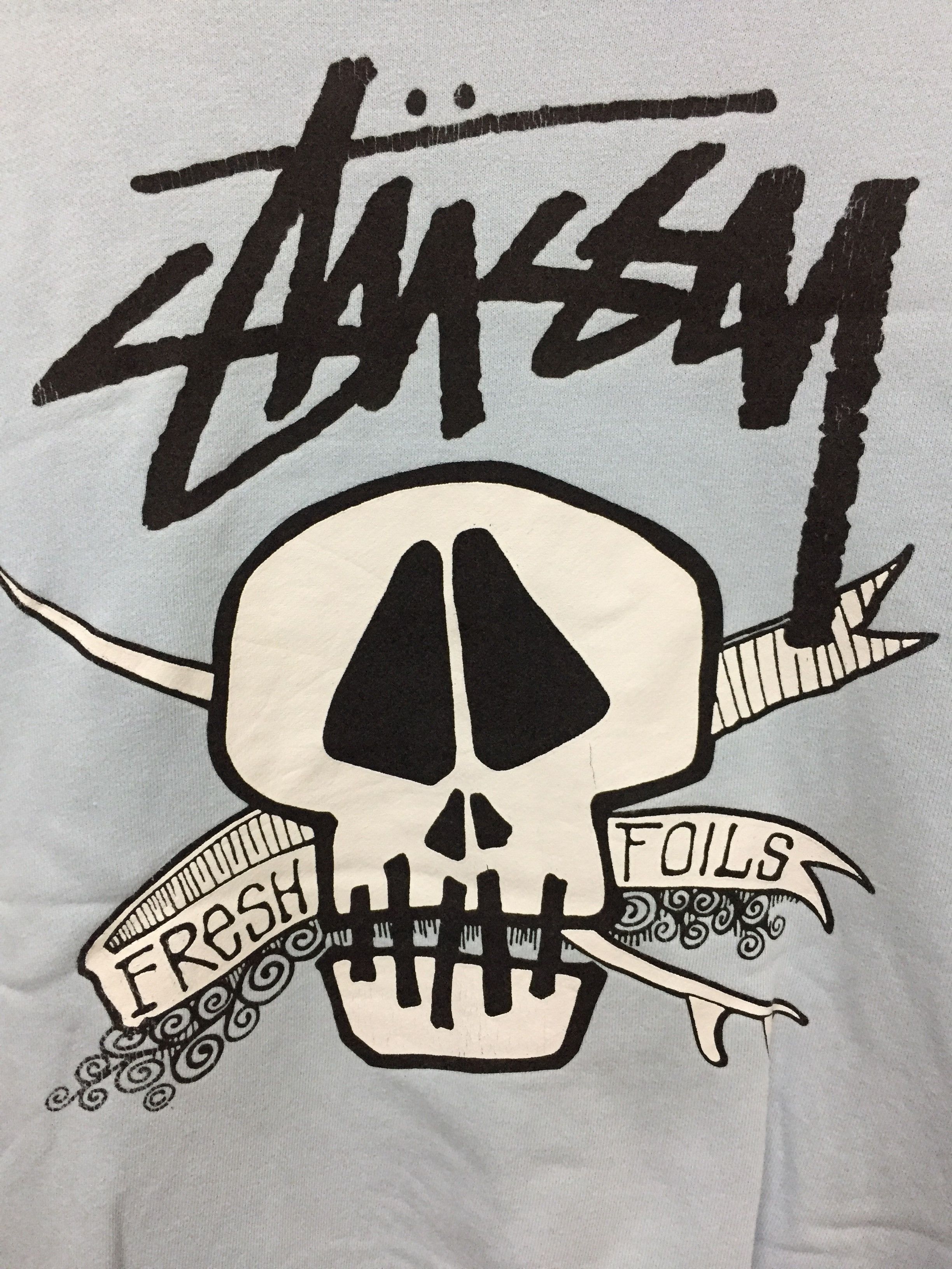 Stussy 1998 Stussy iconic suft skull sweatshirt Size US M / EU 48-50 / 2 - 5 Thumbnail