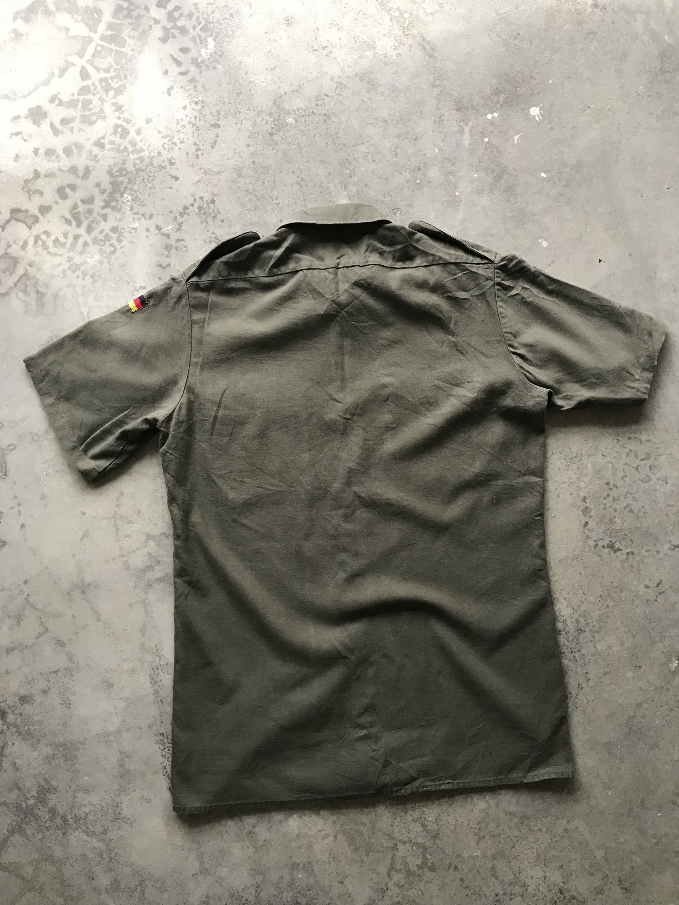 Vintage BUS4 Vintage 80s War German Military Real Issue Shirt Size US M / EU 48-50 / 2 - 9 Thumbnail