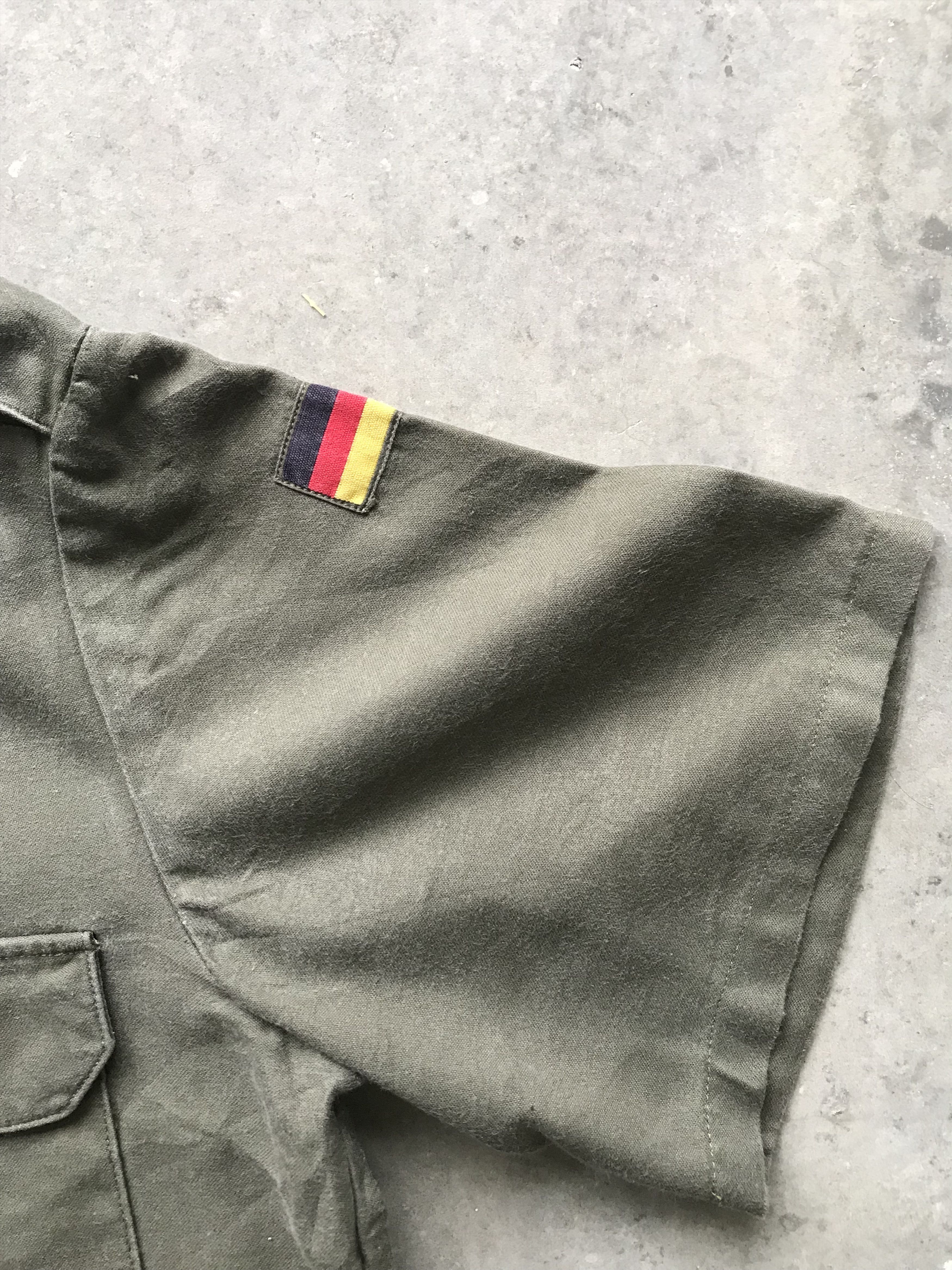 Vintage BUS4 Vintage 80s War German Military Real Issue Shirt Size US M / EU 48-50 / 2 - 3 Thumbnail