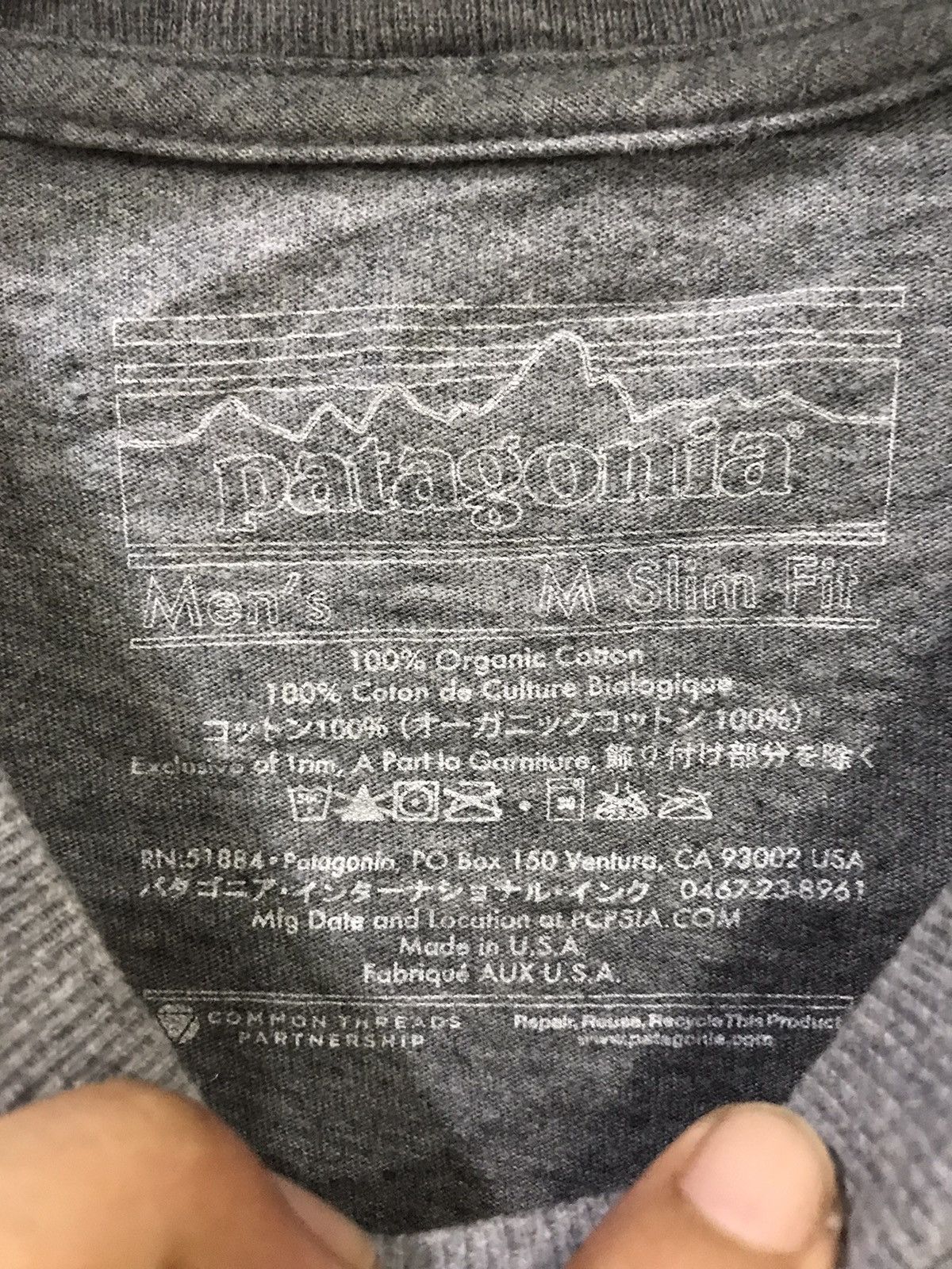 Patagonia patagonia Slim Fit Big Logo Shirt Size US M / EU 48-50 / 2 - 3 Thumbnail