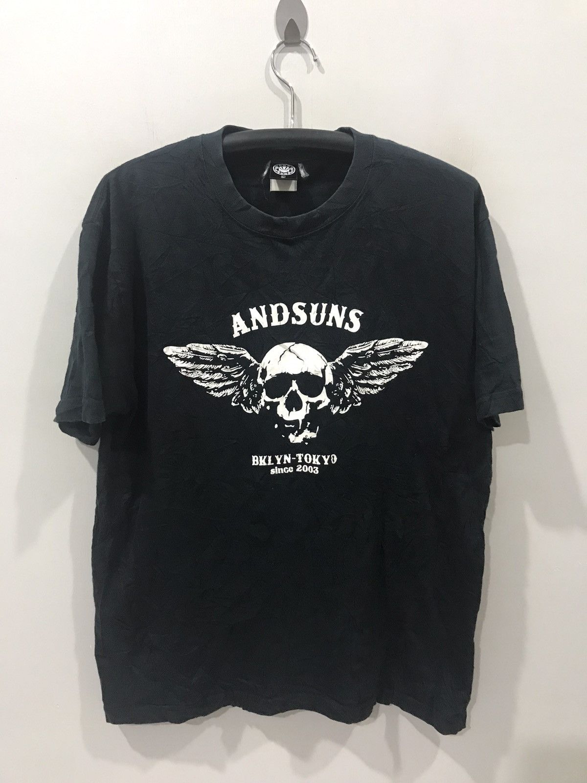 Japanese Brand AND SUNS Japan Punk Brand Streetwear Shirt Size US L / EU 52-54 / 3 - 1 Thumbnail