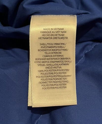 Polo Ralph Lauren Polo Ralph Lauren Striped Cookie Patch Down Puffer Jacket Size US L / EU 52-54 / 3 - 8 Thumbnail
