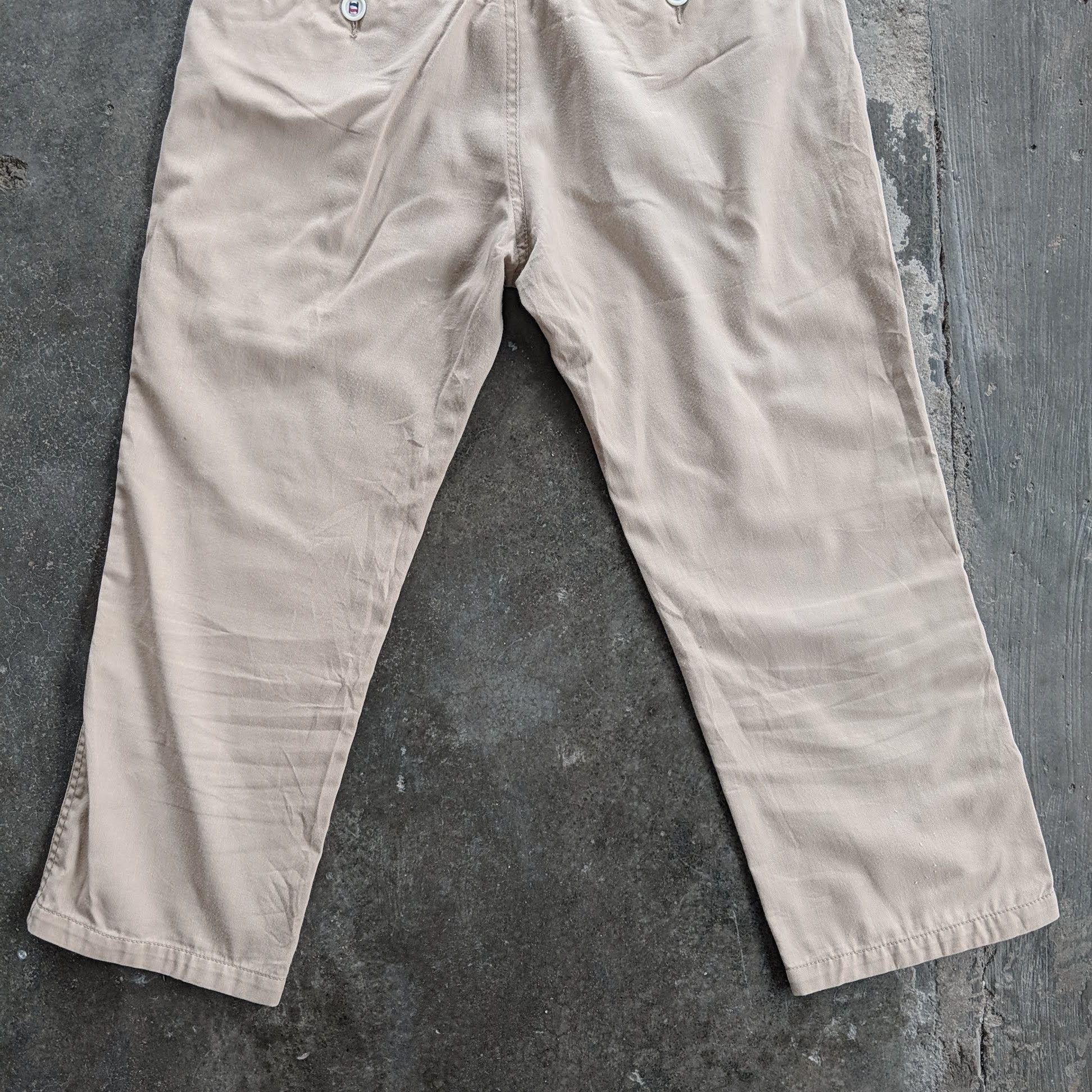 Japanese Brand Gembony Casual Trousers Cropped Pants Size US 32 / EU 48 - 9 Thumbnail