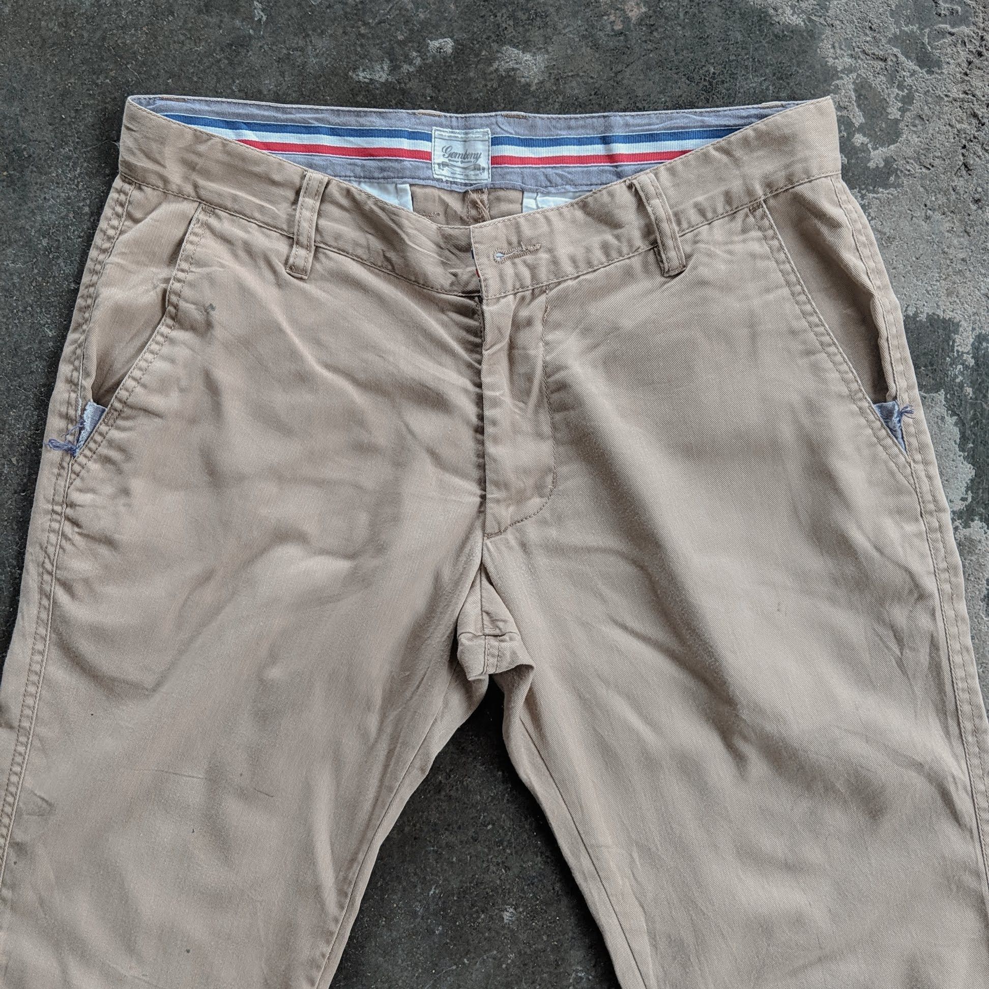 Japanese Brand Gembony Casual Trousers Cropped Pants Size US 32 / EU 48 - 2 Thumbnail