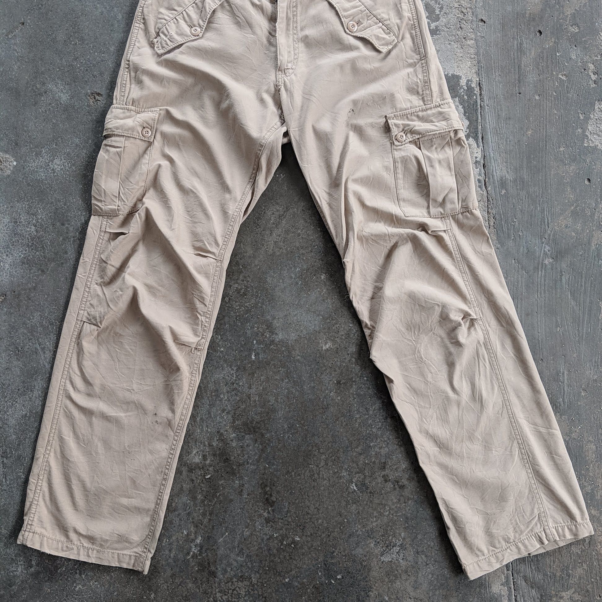 Japanese Brand × Vintage Oshkosh Classic Tactical Trousers Cargo Pants Size US 32 / EU 48 - 5 Thumbnail