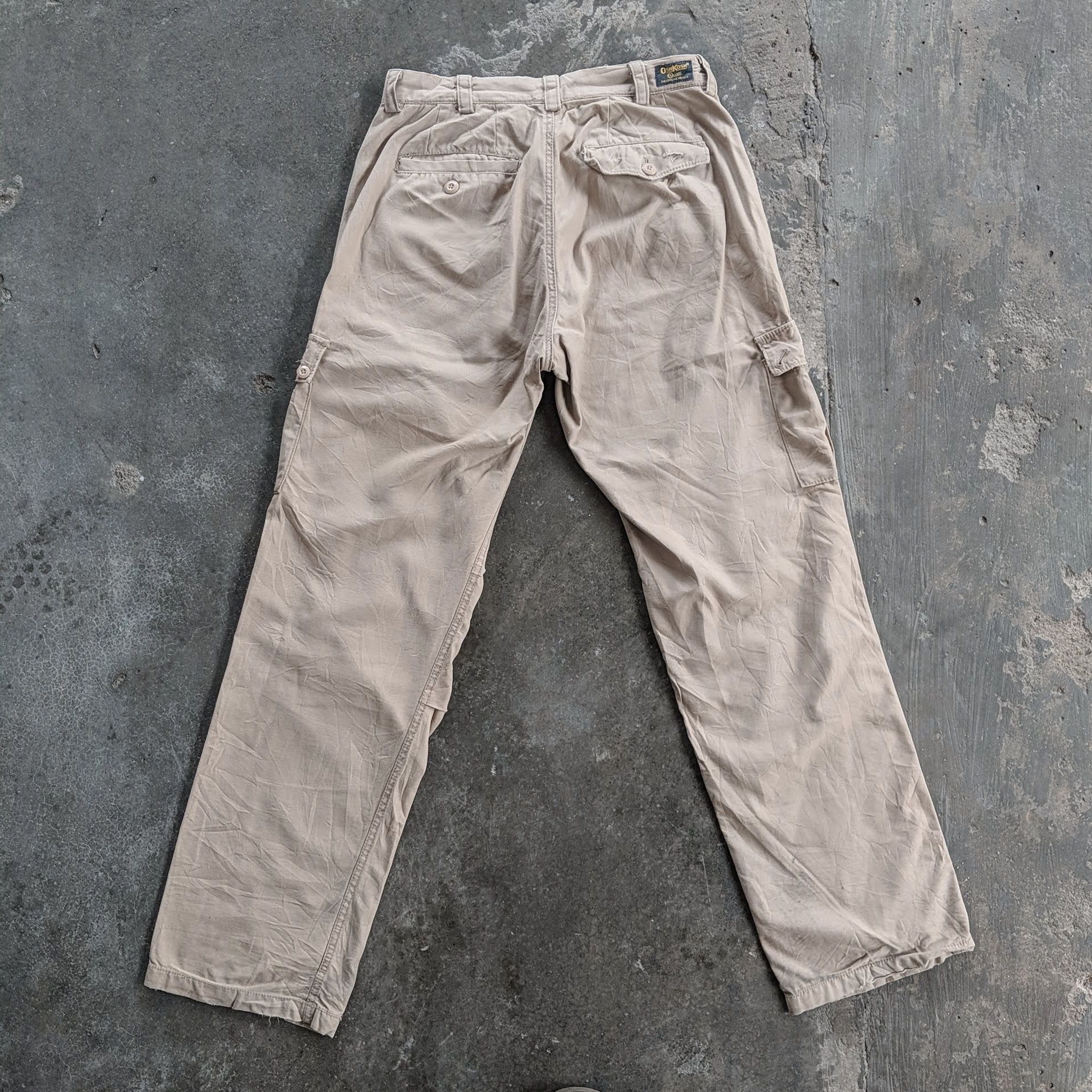 Japanese Brand × Vintage Oshkosh Classic Tactical Trousers Cargo Pants Size US 32 / EU 48 - 8 Thumbnail
