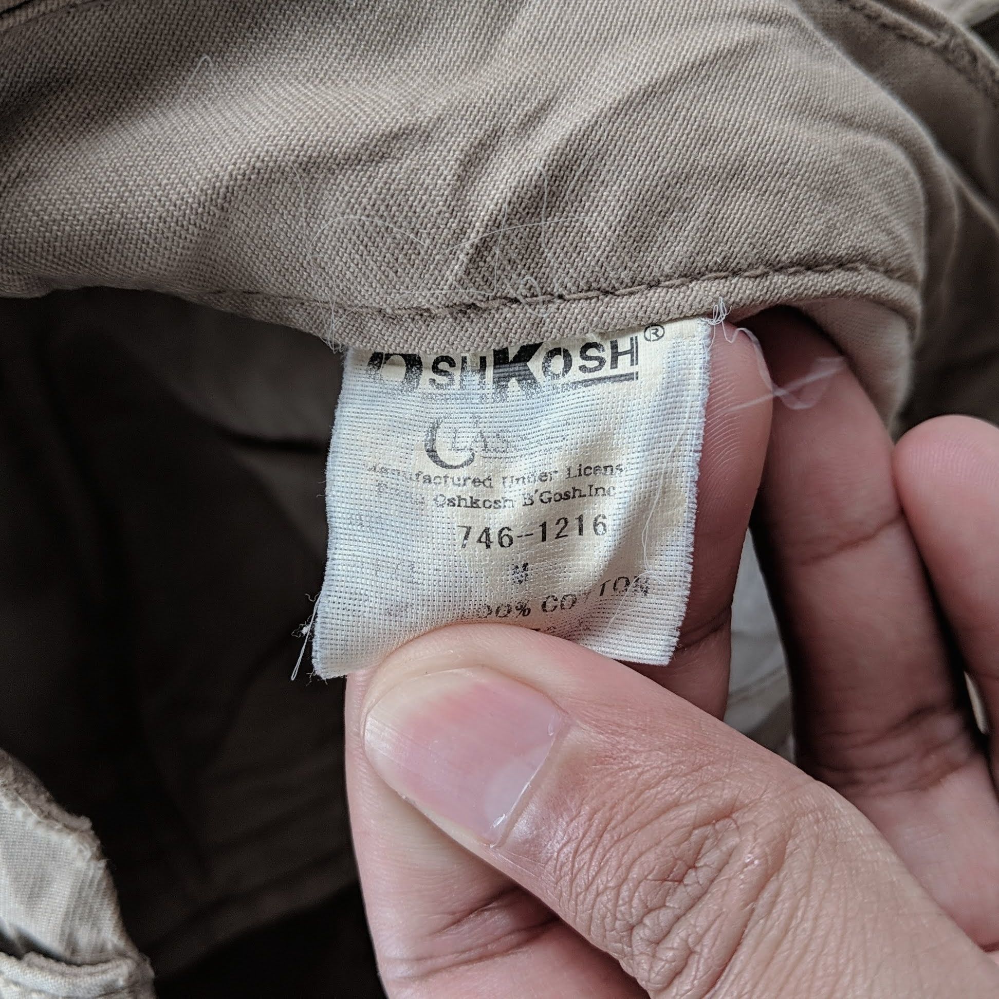 Japanese Brand × Vintage Oshkosh Classic Tactical Trousers Cargo Pants Size US 32 / EU 48 - 7 Thumbnail