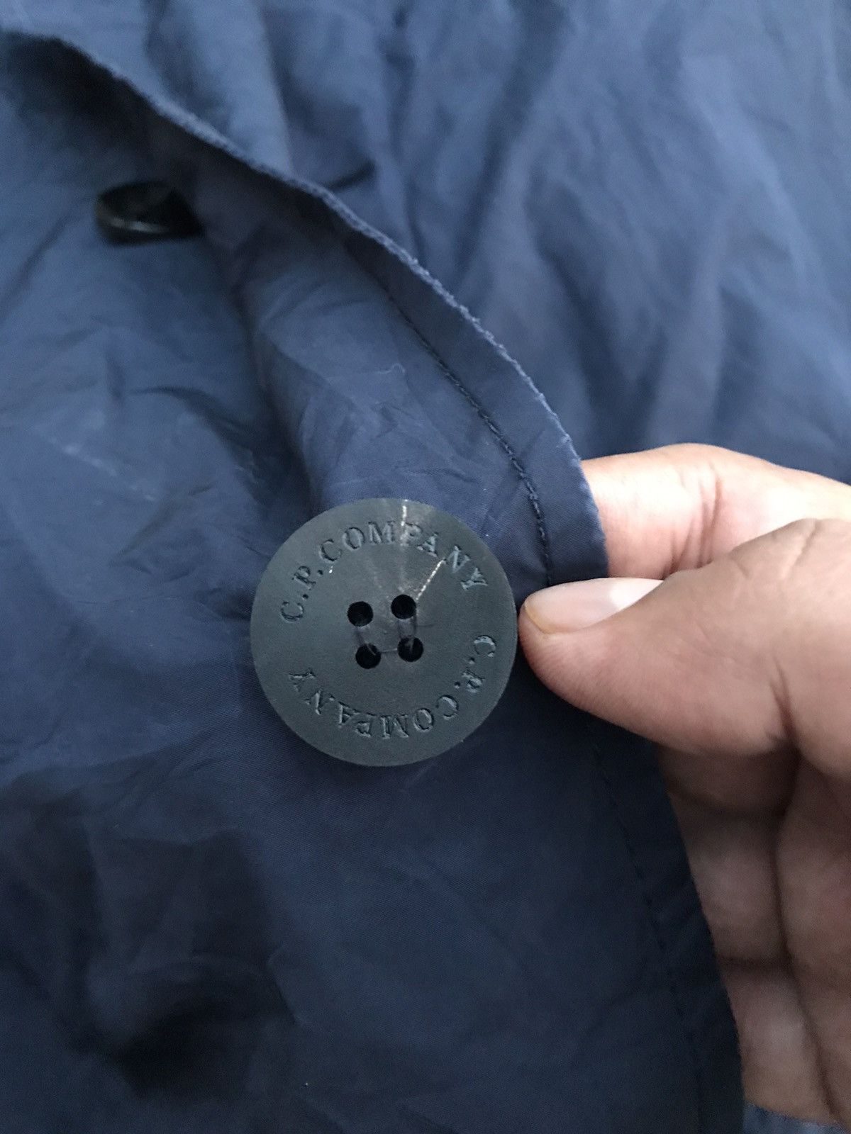 C.P. Company C.P Company Blue Black Parka Size US L / EU 52-54 / 3 - 10 Thumbnail