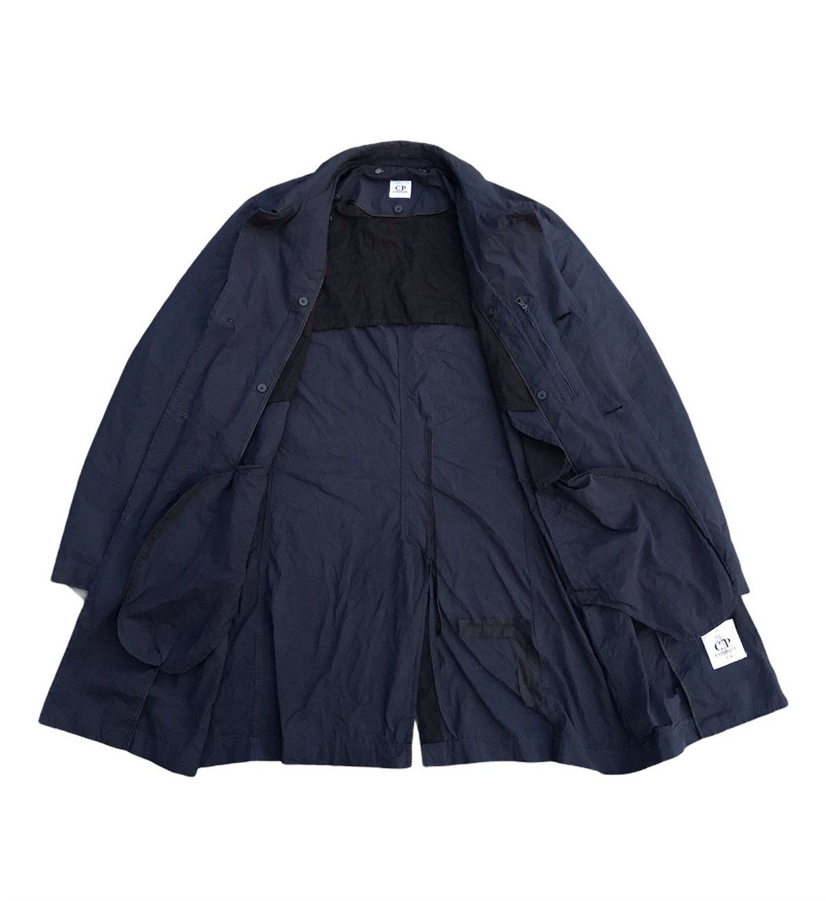 C.P. Company C.P Company Blue Black Parka Size US L / EU 52-54 / 3 - 6 Thumbnail