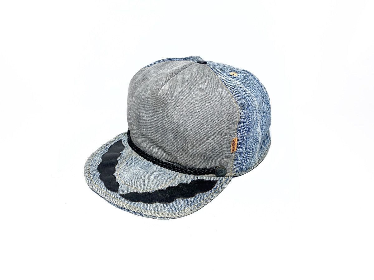 vintage LEVI'S STRAUSS & CO Cap jeans baseball hat Levi 60s