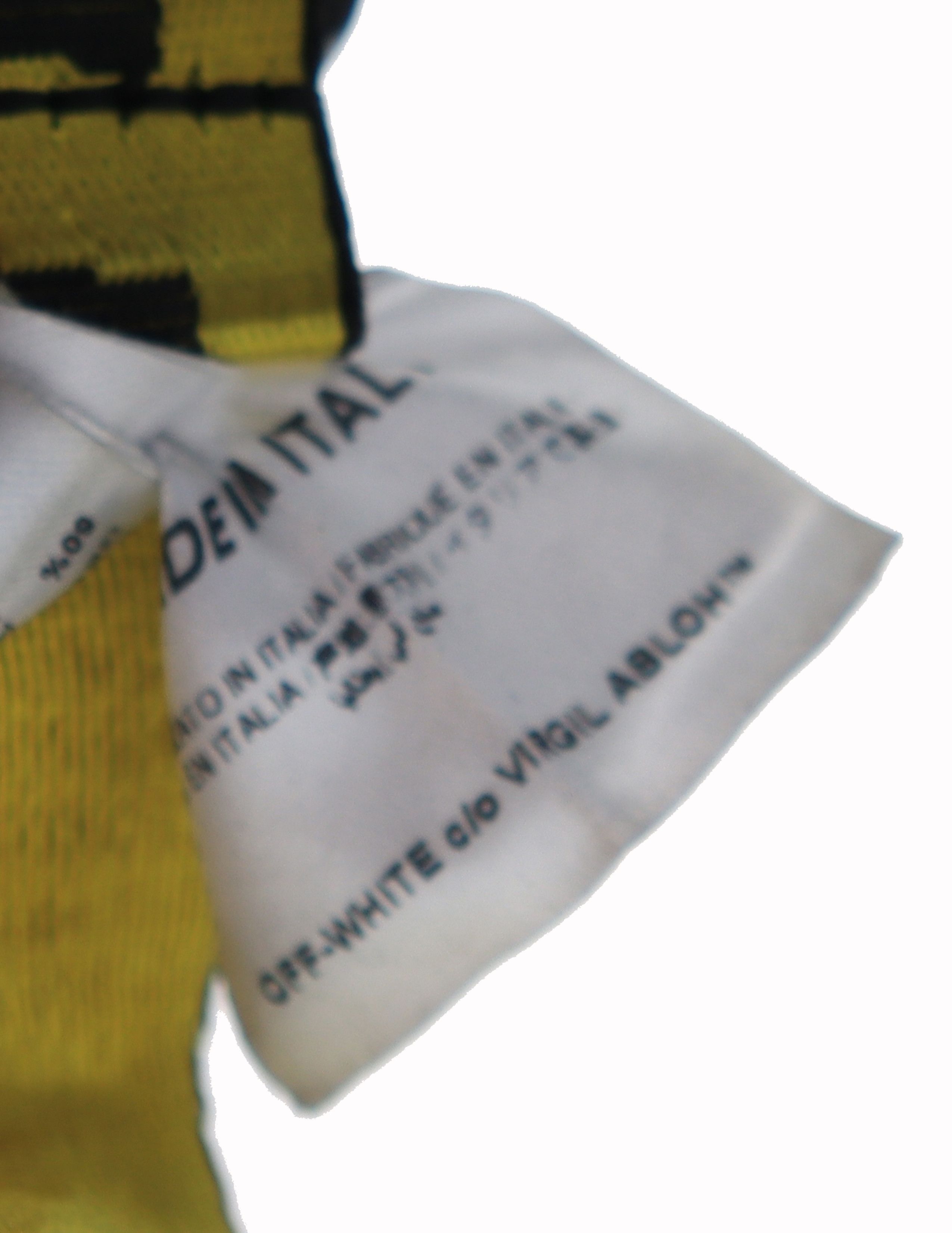 Off-White Off-White Classic Tape Belt Size ONE SIZE - 10 Thumbnail