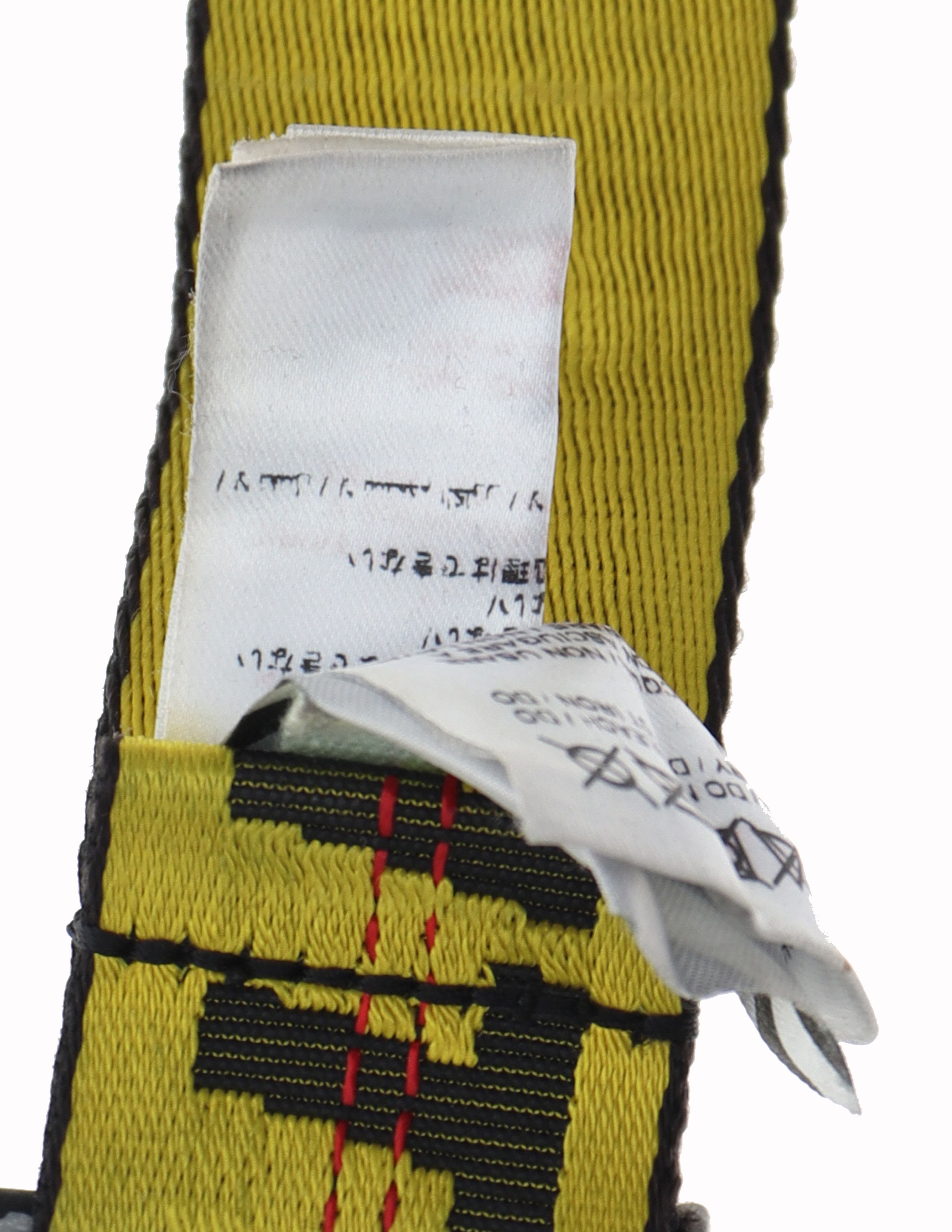 Off-White Off-White Classic Tape Belt Size ONE SIZE - 9 Thumbnail