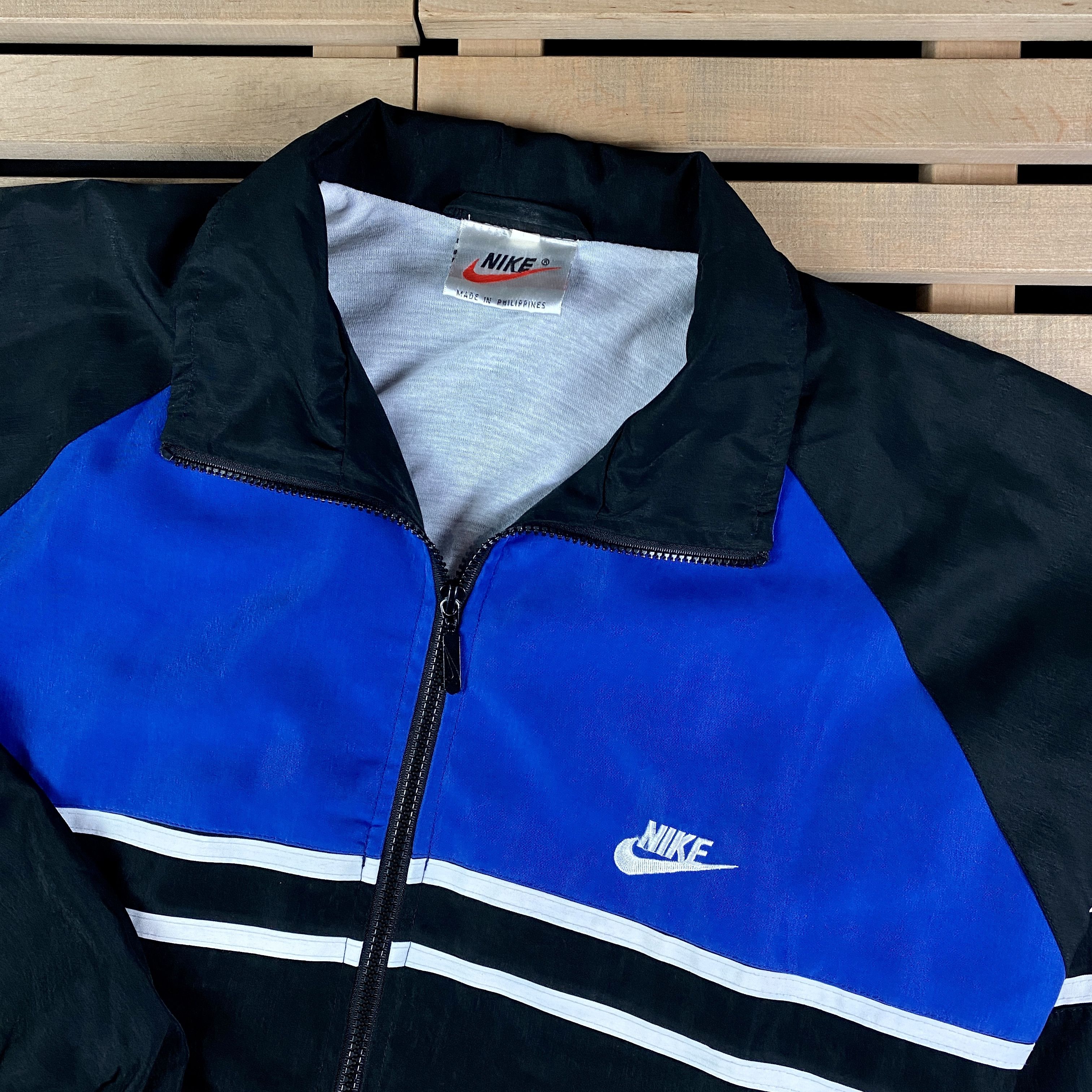 Nike × Vintage Men’s Bomber Jacket Nike Vintage Big Swoosh Back Size XL Size US XL / EU 56 / 4 - 2 Thumbnail
