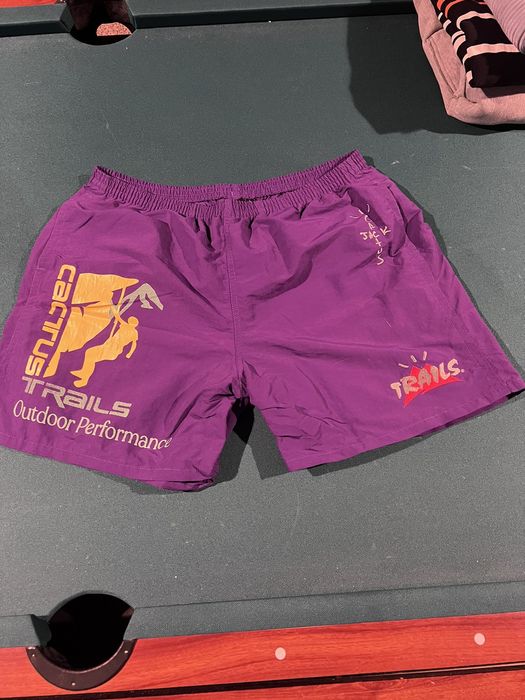 Travis Scott Travis Scott Climb Short Purple | Grailed