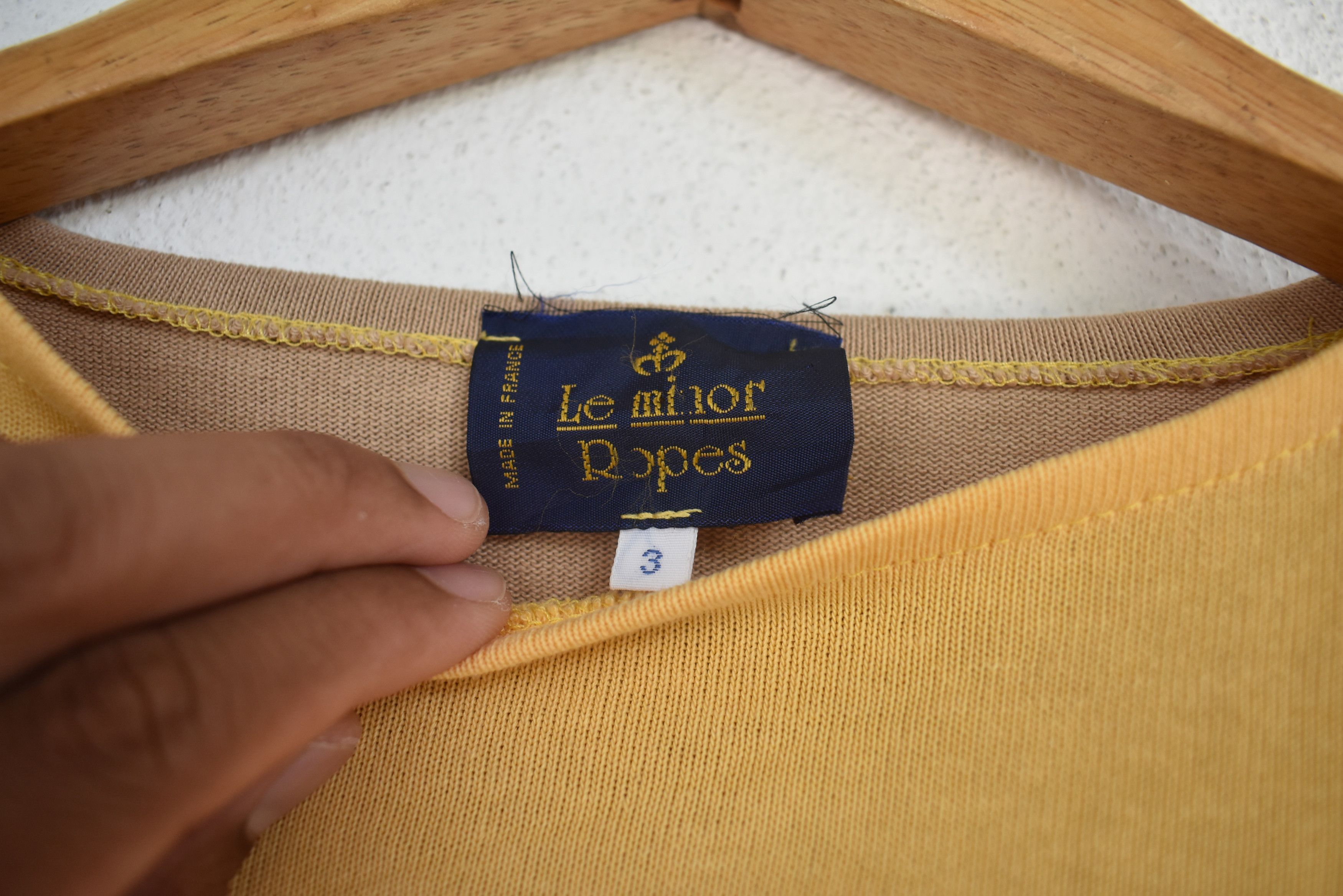 Other A039 Vintage Le Minor France Patcwork Long Sleeve Shirt Size S / US 4 / IT 40 - 5 Thumbnail