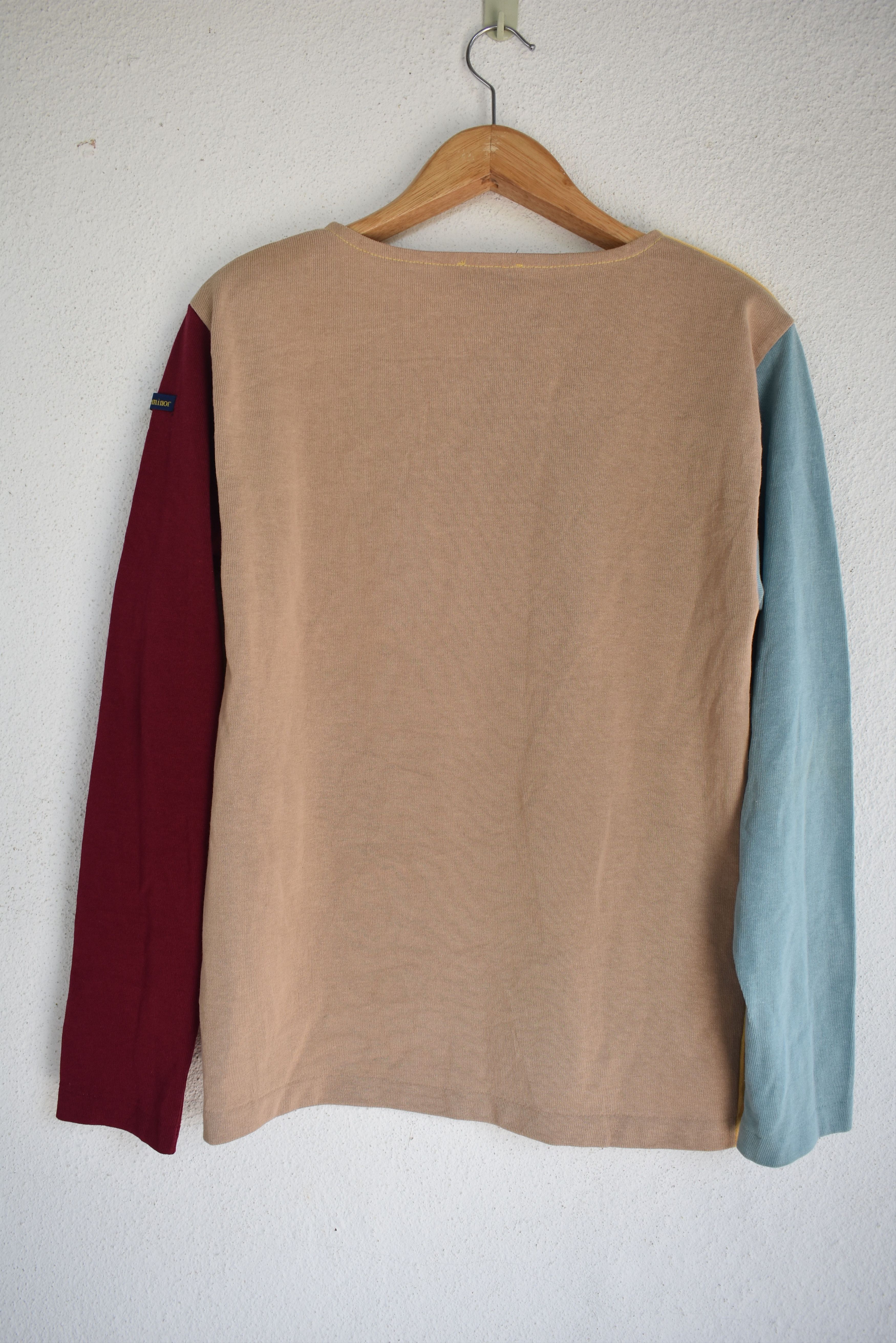 Other A039 Vintage Le Minor France Patcwork Long Sleeve Shirt Size S / US 4 / IT 40 - 4 Thumbnail