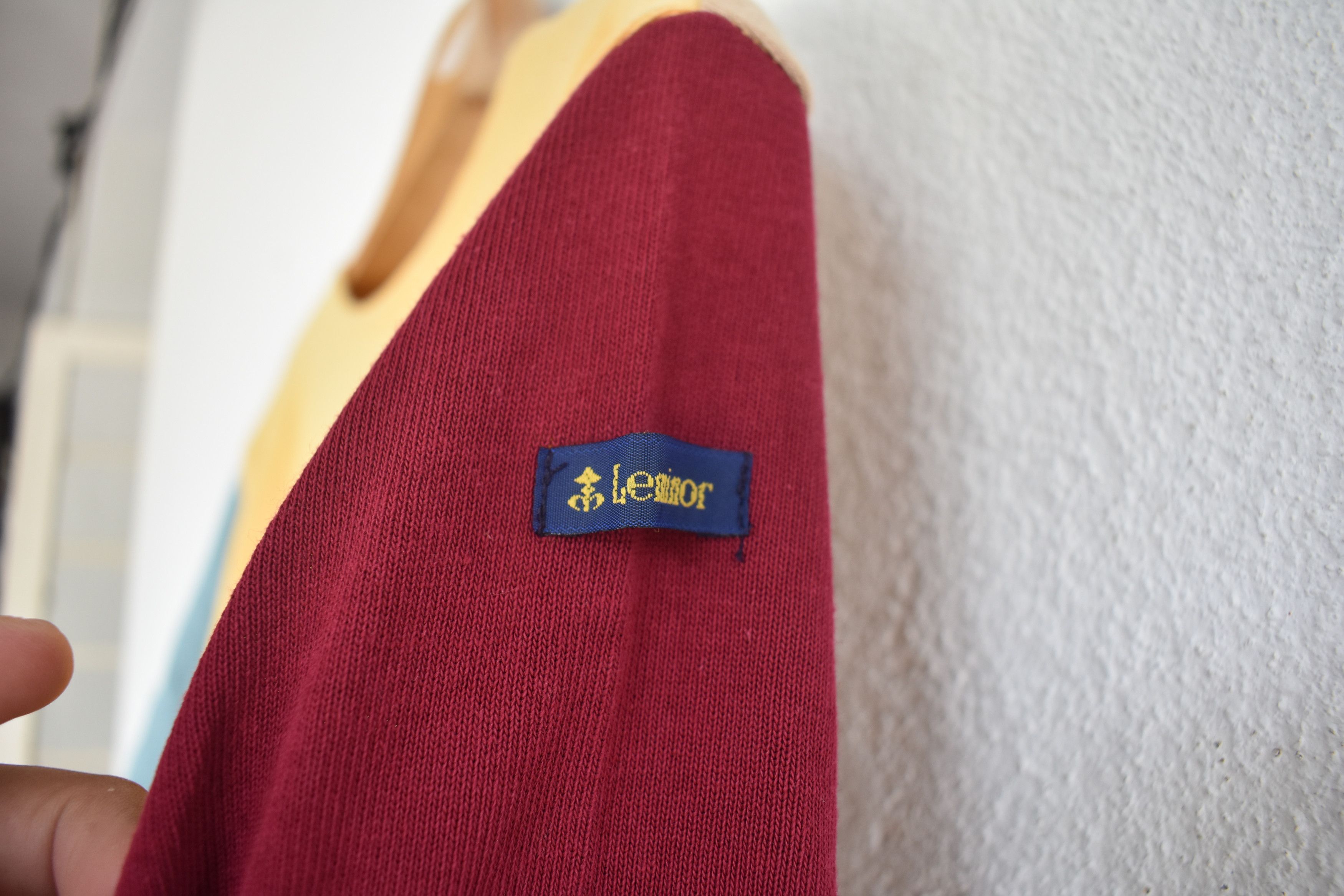 Other A039 Vintage Le Minor France Patcwork Long Sleeve Shirt Size S / US 4 / IT 40 - 3 Thumbnail