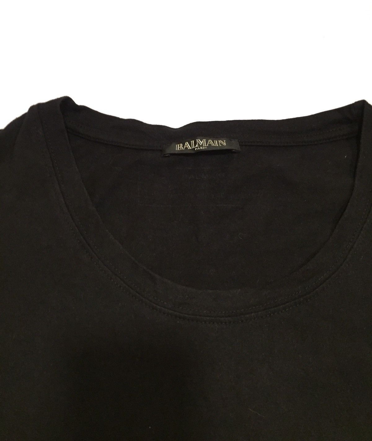 Balmain Balmain tee with pin hole design Size US M / EU 48-50 / 2 - 3 Thumbnail