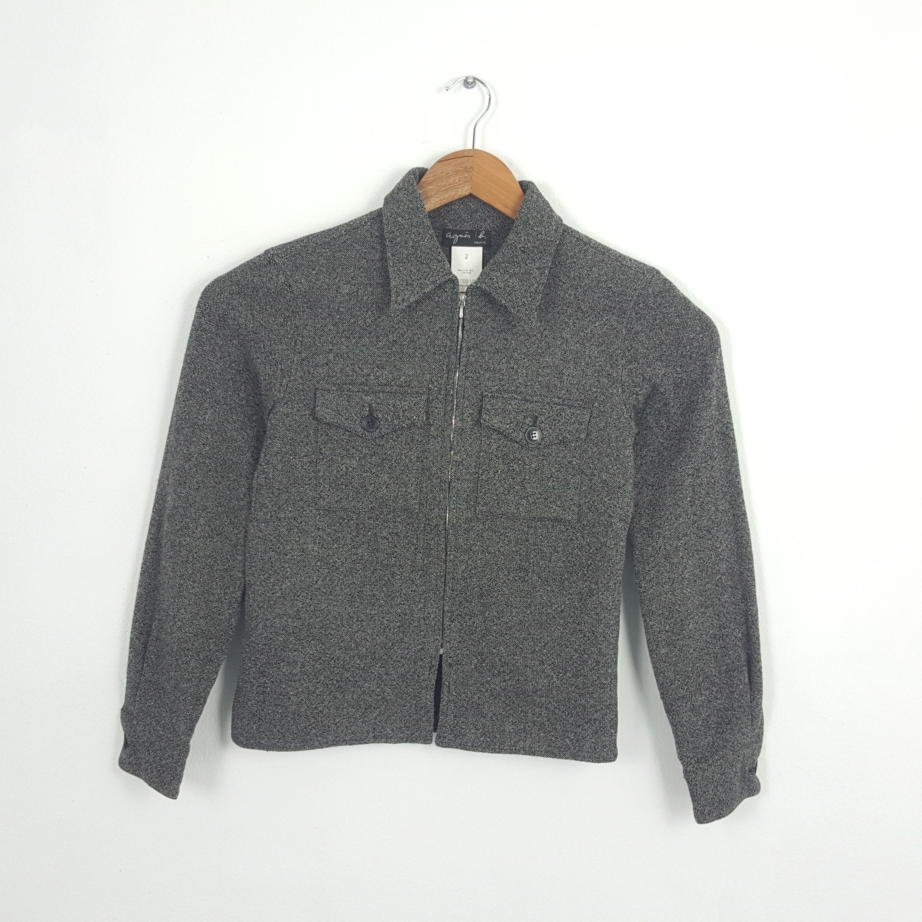 Vintage AGNES B. Japanese Style Jacket Shirt Jackets