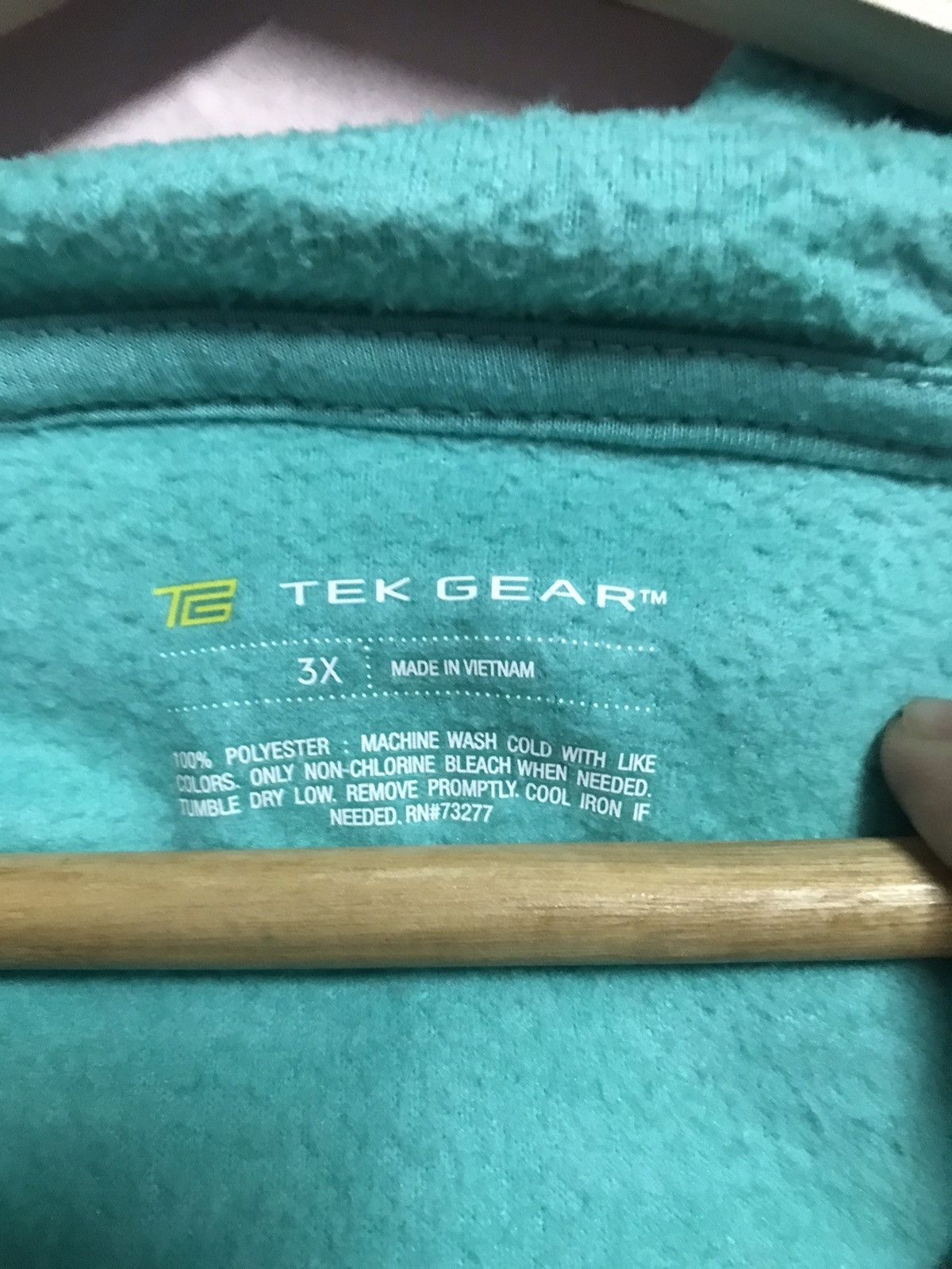 Tek Gear Plain Hoodie Fullzip