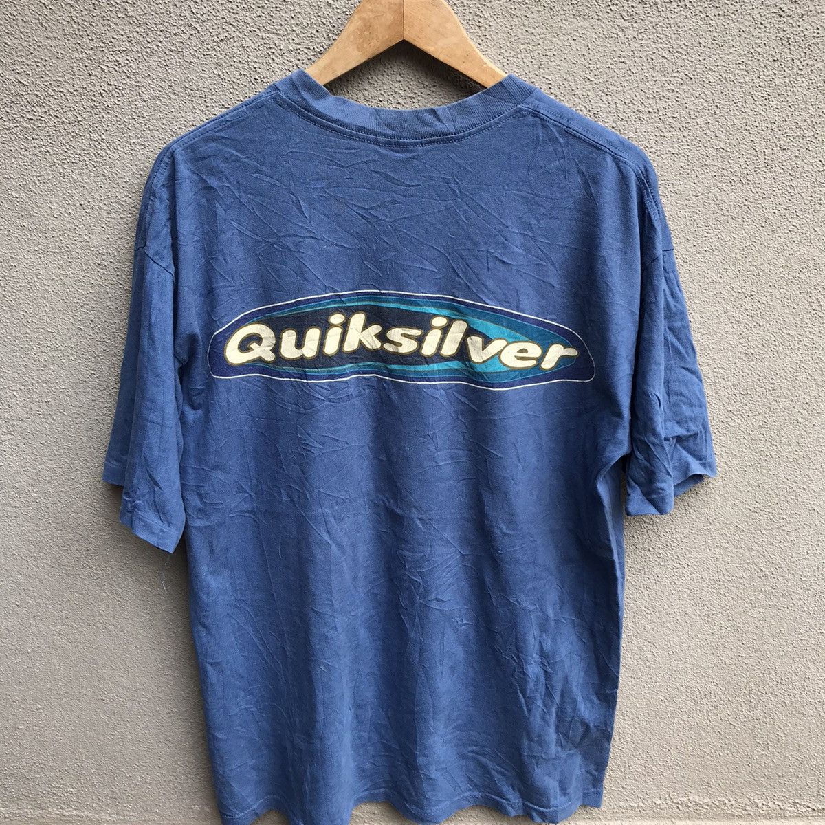 Quiksilver × Vintage Vintage 90s QUIKSILVER usa surf tee Size US L / EU 52-54 / 3 - 3 Thumbnail