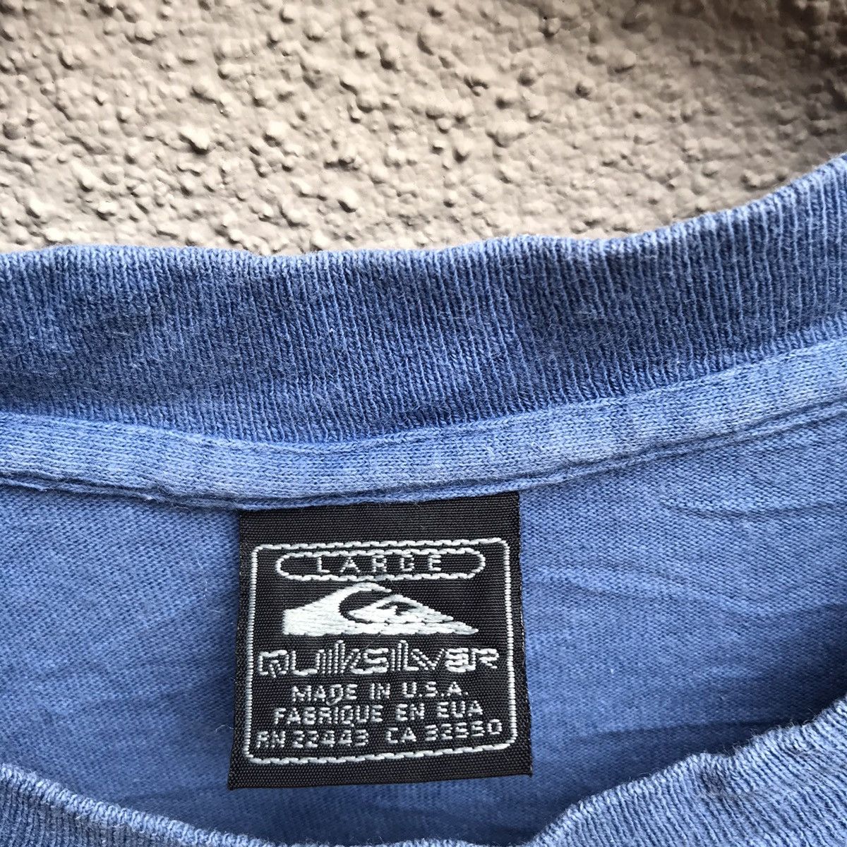 Quiksilver × Vintage Vintage 90s QUIKSILVER usa surf tee Size US L / EU 52-54 / 3 - 4 Thumbnail