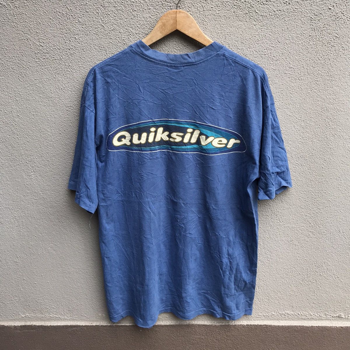 Quiksilver × Vintage Vintage 90s QUIKSILVER usa surf tee Size US L / EU 52-54 / 3 - 1 Thumbnail