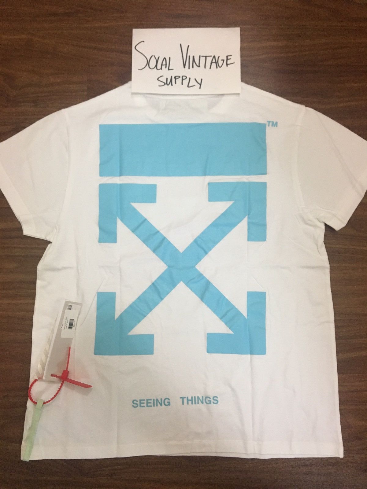 Off White FW17 "C'est La Vie!" Tee