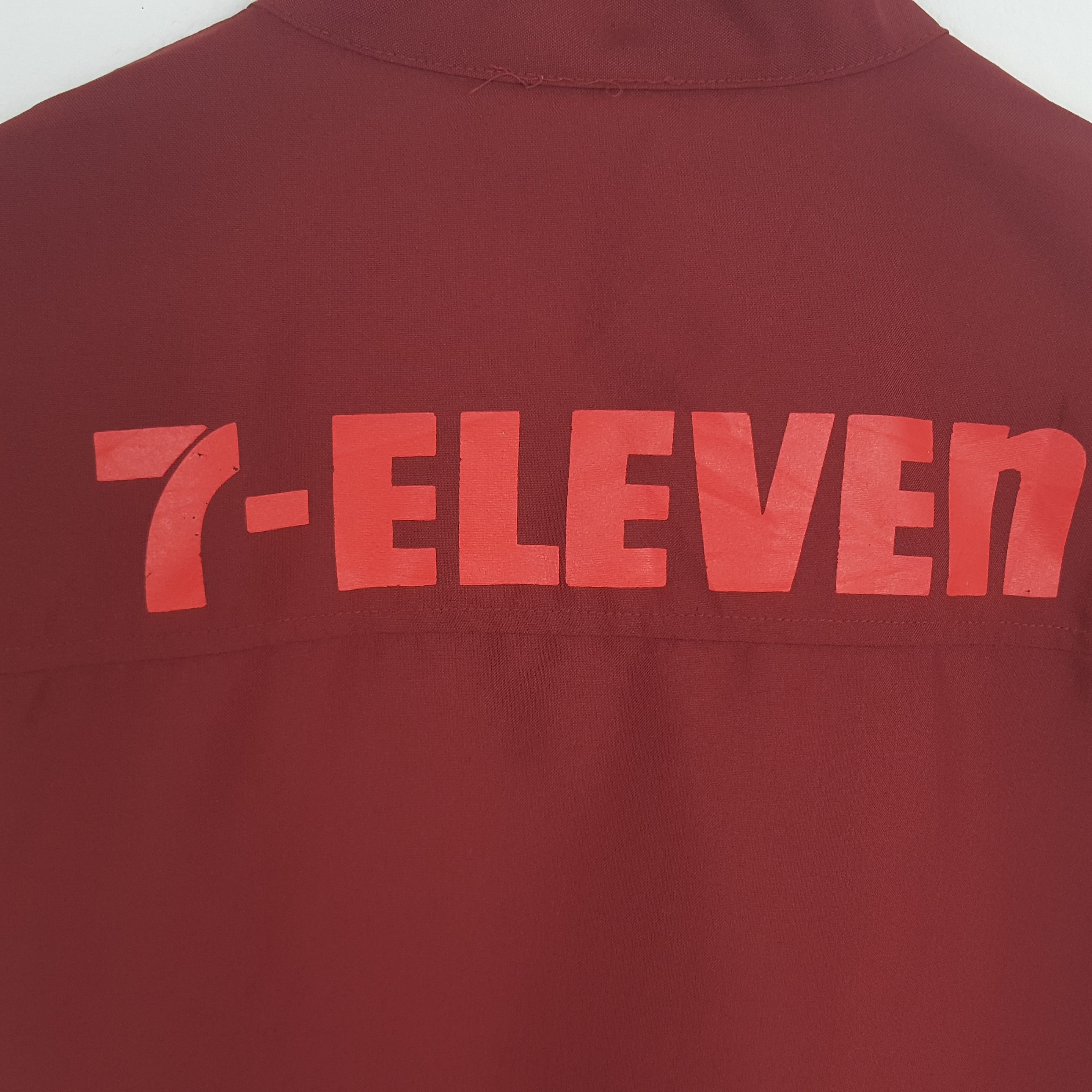 Japanese Brand Vintage 7 Eleven Worker Zipper Jacket Size US S / EU 44-46 / 1 - 4 Thumbnail