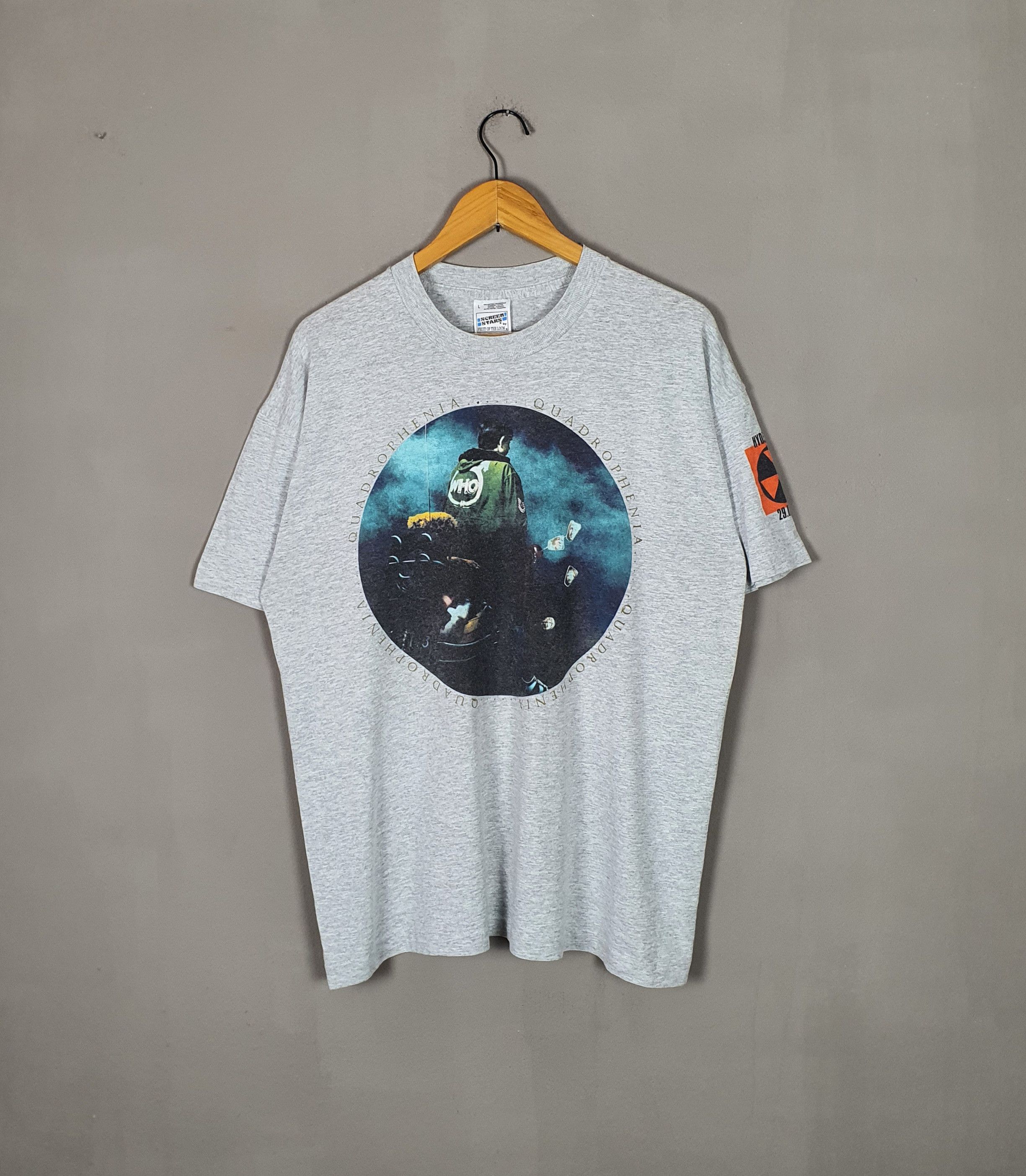 1996 THE WHO Quadrophenia Tour 90s T shirt Large - www 