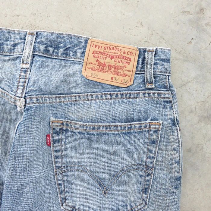 Levi's × Vintage Vintage Levis Light Wash Denim Jeans Size US 32 / EU 48 - 6 Thumbnail