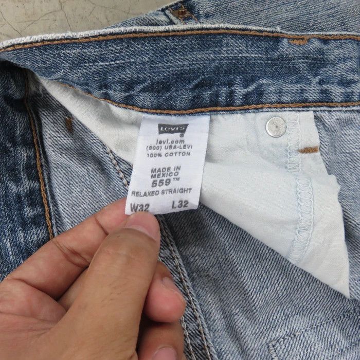 Levi's × Vintage Vintage Levis Light Wash Denim Jeans Size US 32 / EU 48 - 7 Thumbnail