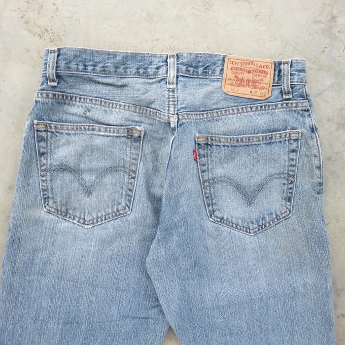 Levi's × Vintage Vintage Levis Light Wash Denim Jeans Size US 32 / EU 48 - 5 Thumbnail