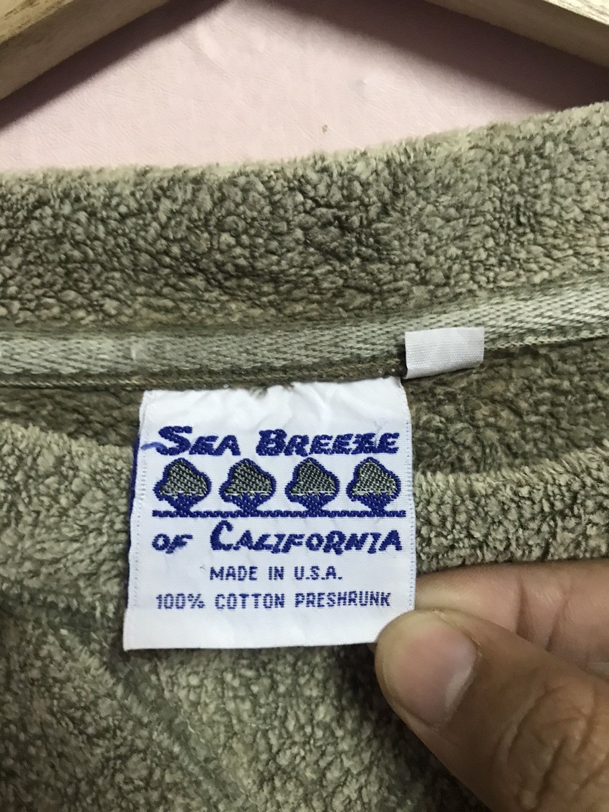 The Unbranded Brand Sea Breeze Plain Fleece Long Sleeve Tee Size US XL / EU 56 / 4 - 4 Thumbnail