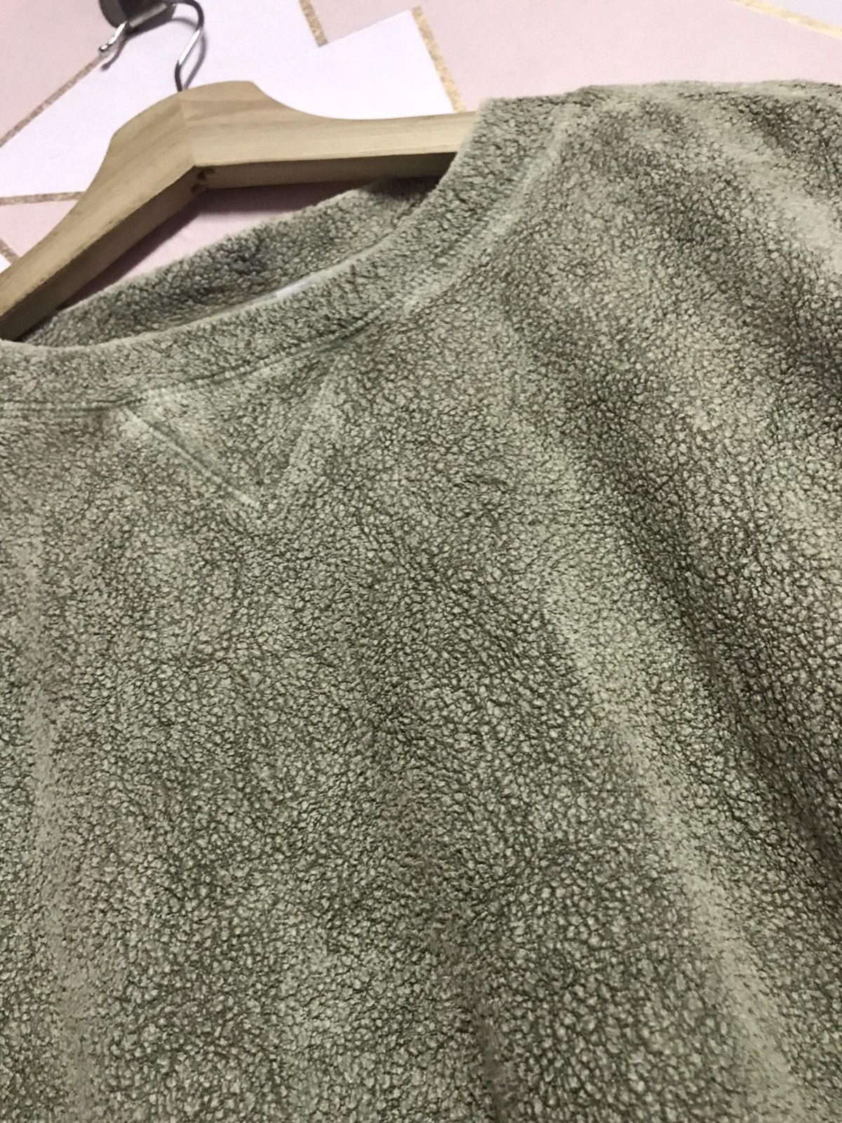 The Unbranded Brand Sea Breeze Plain Fleece Long Sleeve Tee Size US XL / EU 56 / 4 - 3 Thumbnail