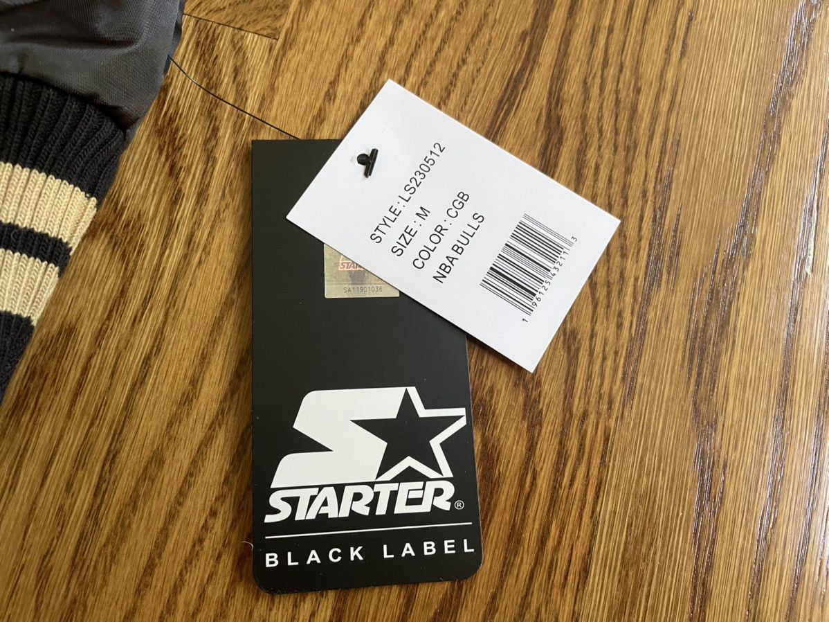 NBA × Starter Medium NBA Black Label Starter Jacket Rakuten Chicago Bulls Size US M / EU 48-50 / 2 - 18 Thumbnail