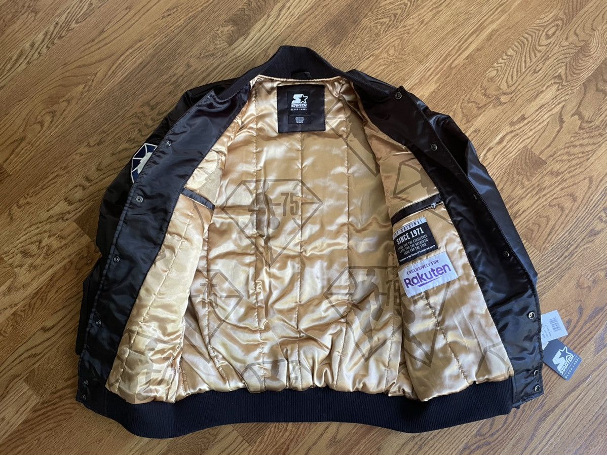 NBA × Starter Medium NBA Black Label Starter Jacket Rakuten Chicago Bulls Size US M / EU 48-50 / 2 - 3 Thumbnail