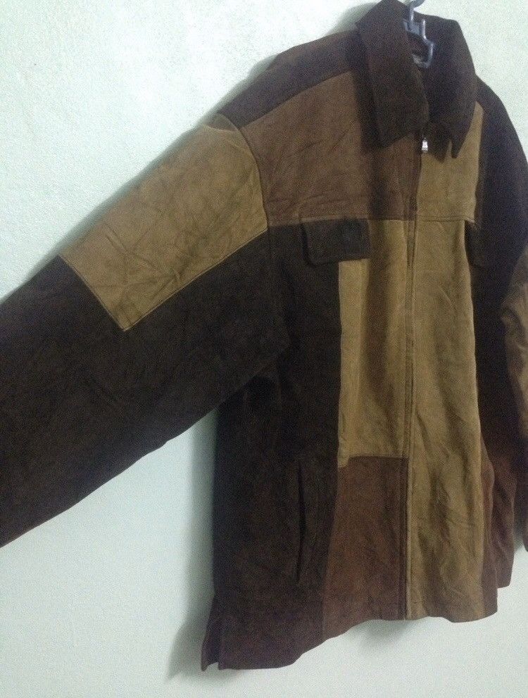 Enyce LAST DROP!! Enyce patchwork suede leather jacket - gh2719 Size US L / EU 52-54 / 3 - 2 Thumbnail