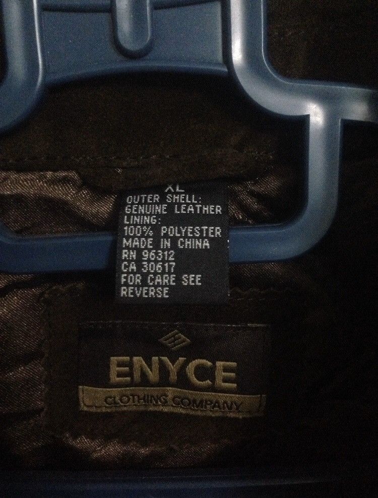 Enyce LAST DROP!! Enyce patchwork suede leather jacket - gh2719 Size US L / EU 52-54 / 3 - 7 Thumbnail