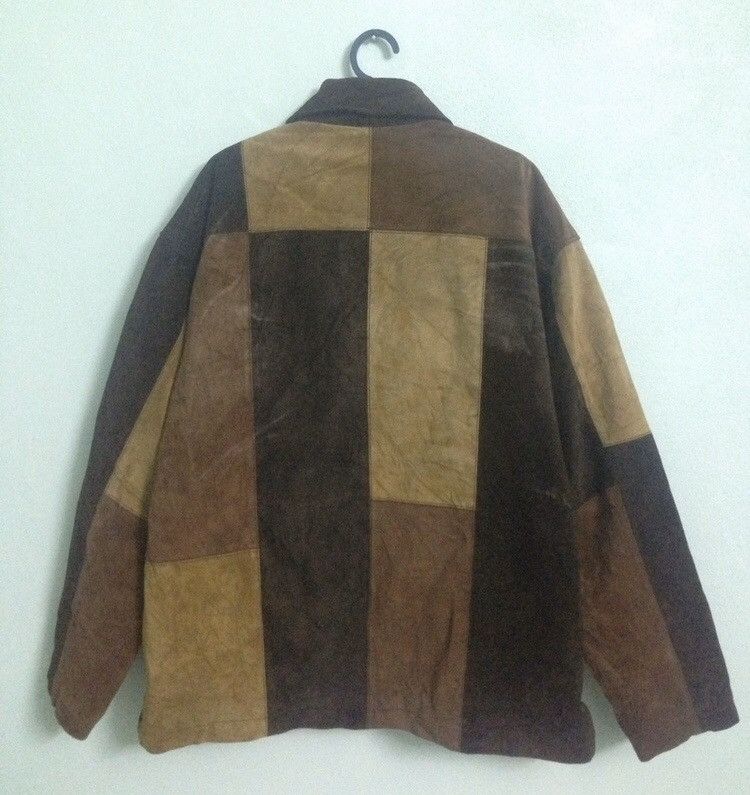 Enyce LAST DROP!! Enyce patchwork suede leather jacket - gh2719 Size US L / EU 52-54 / 3 - 4 Thumbnail