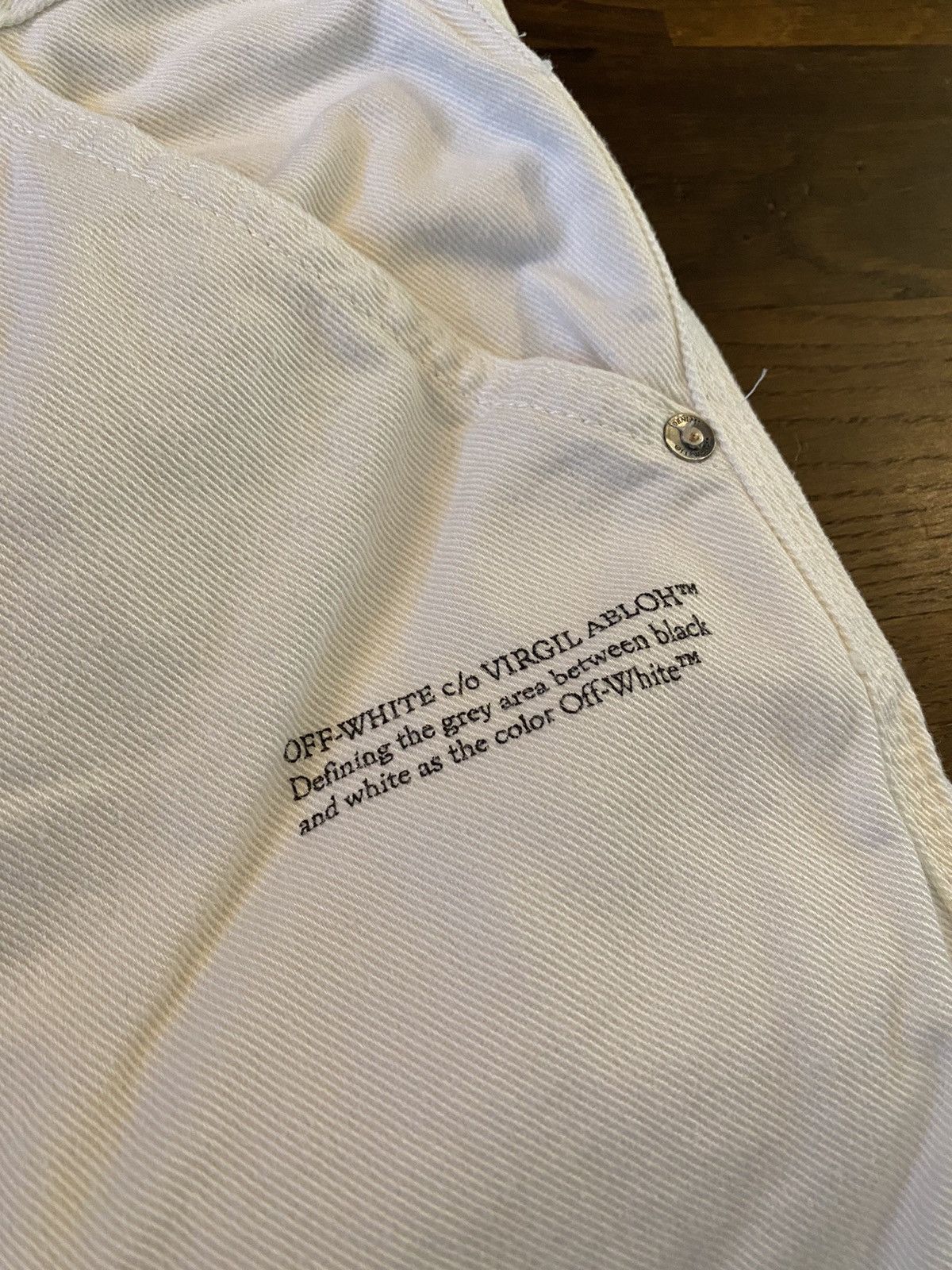 Off-White Off-White Carpenter Denim Pants Size US 34 / EU 50 - 5 Thumbnail