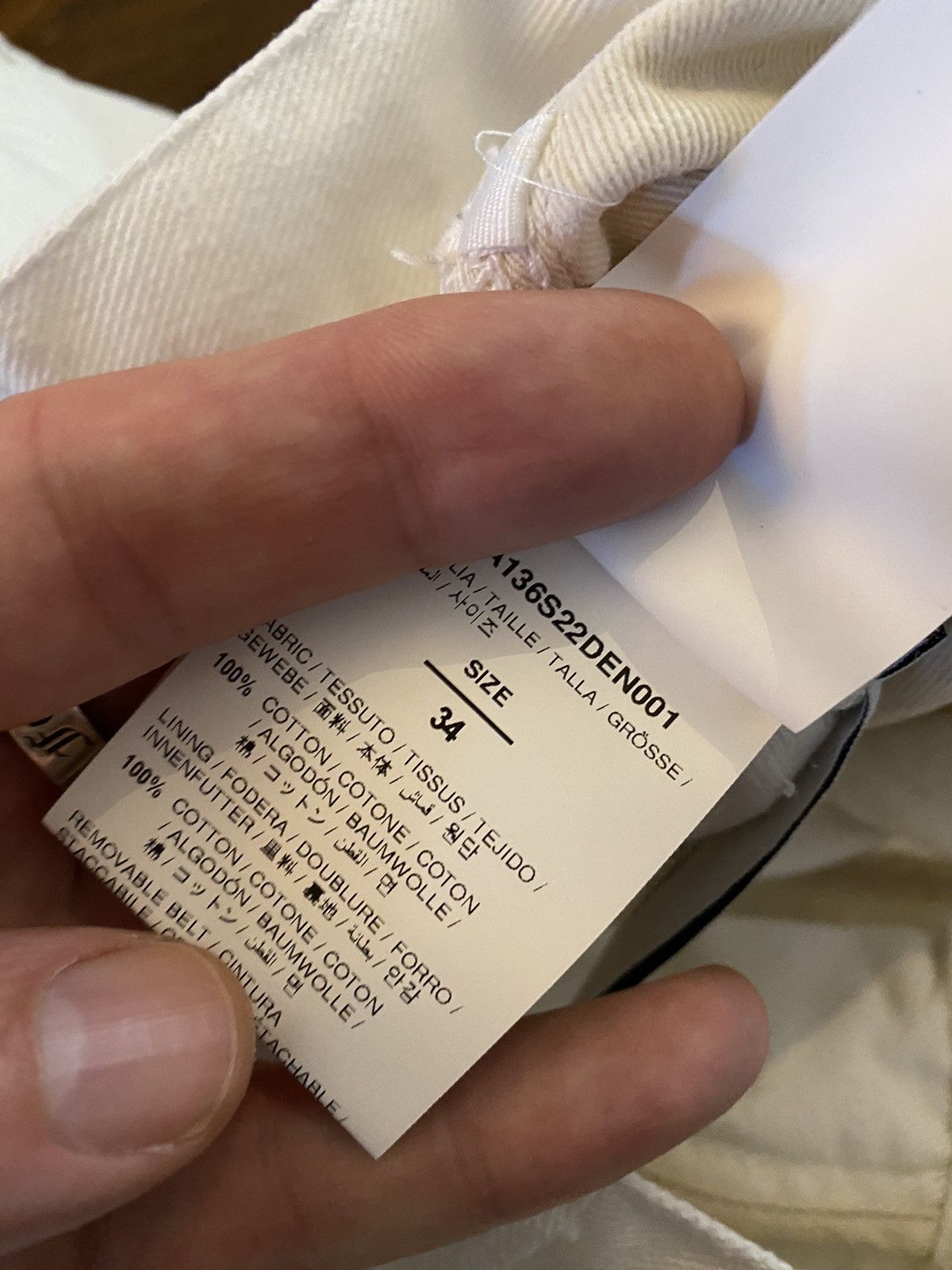 Off-White Off-White Carpenter Denim Pants Size US 34 / EU 50 - 8 Thumbnail