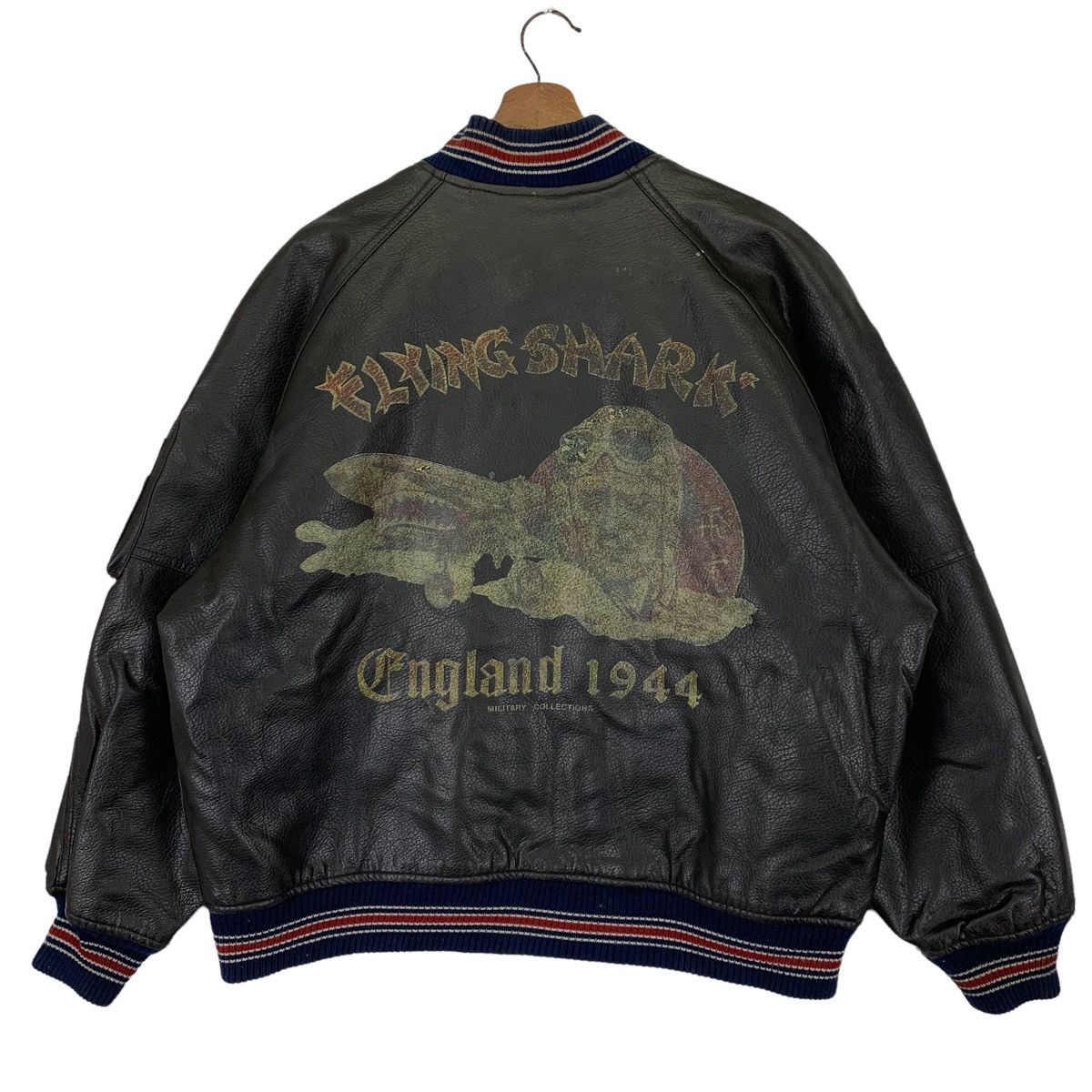 Motor A-Dept Cycles Big Logo Flying Shark Jacket