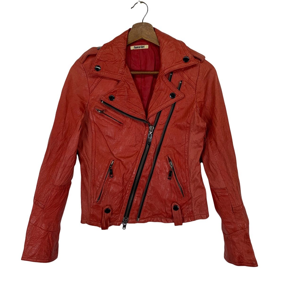 Japanese Brand Japanes Brand Spiral Girl Leather Jacket Size US M / EU 48-50 / 2 - 1 Thumbnail