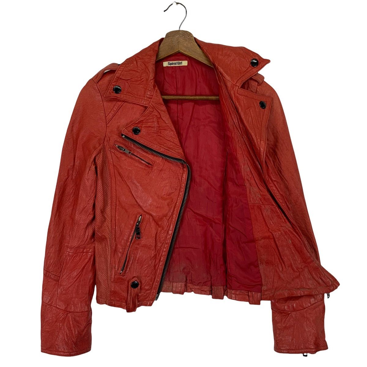 Japanese Brand Japanes Brand Spiral Girl Leather Jacket Size US M / EU 48-50 / 2 - 4 Thumbnail